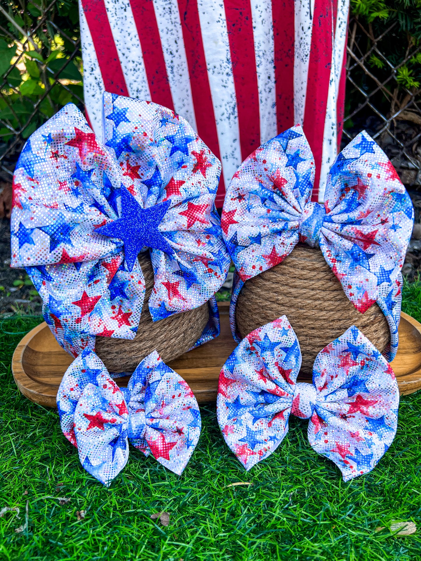 Dazzling Patrotic Stars