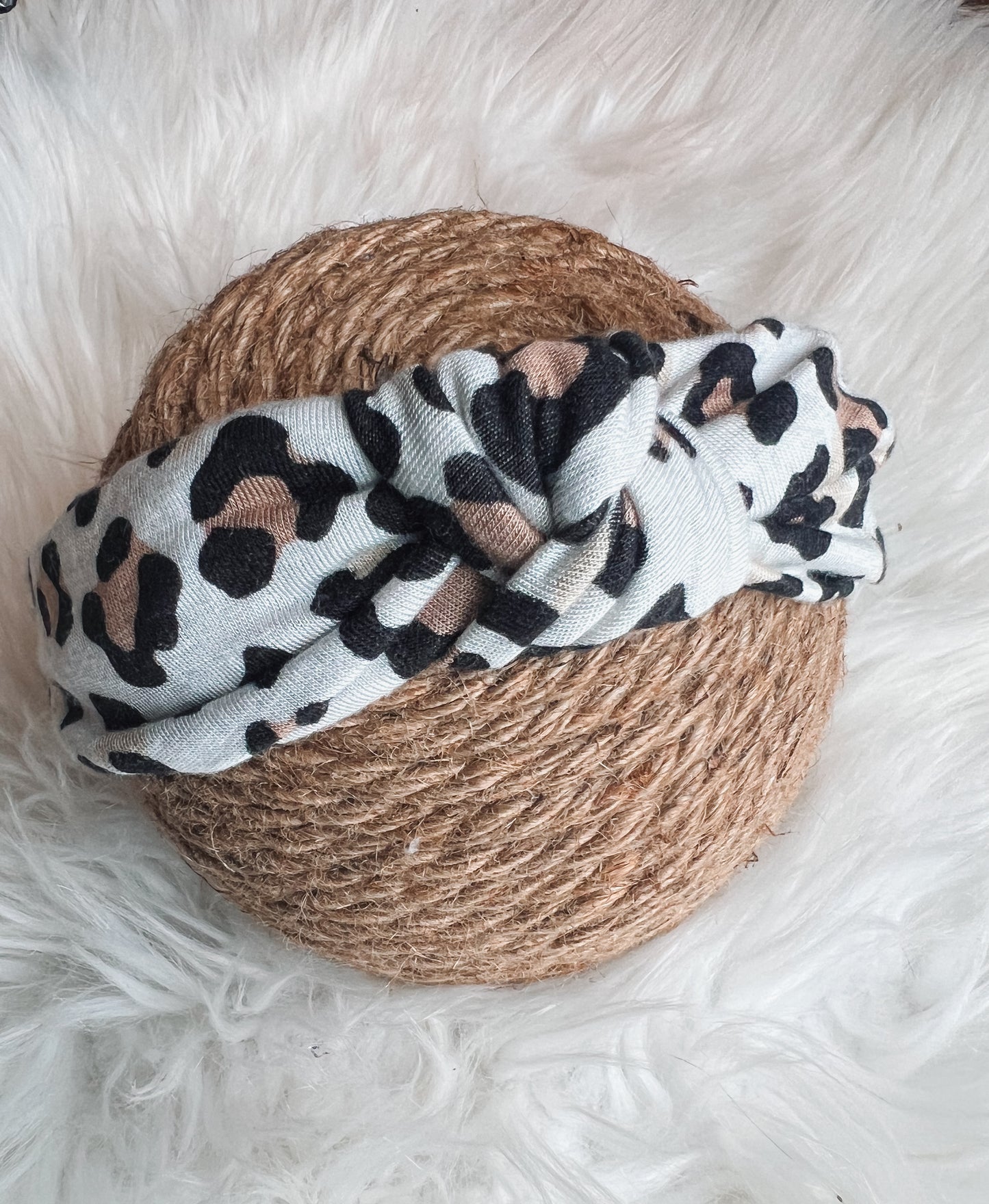 Cheetah Twistwrap/Knotted HeadBAND