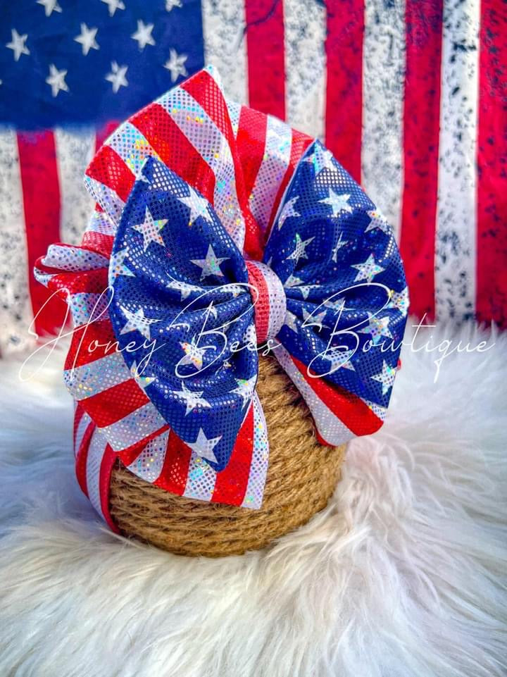 PATRIOTIC Shattered holo ( STARS AND STRIPES)