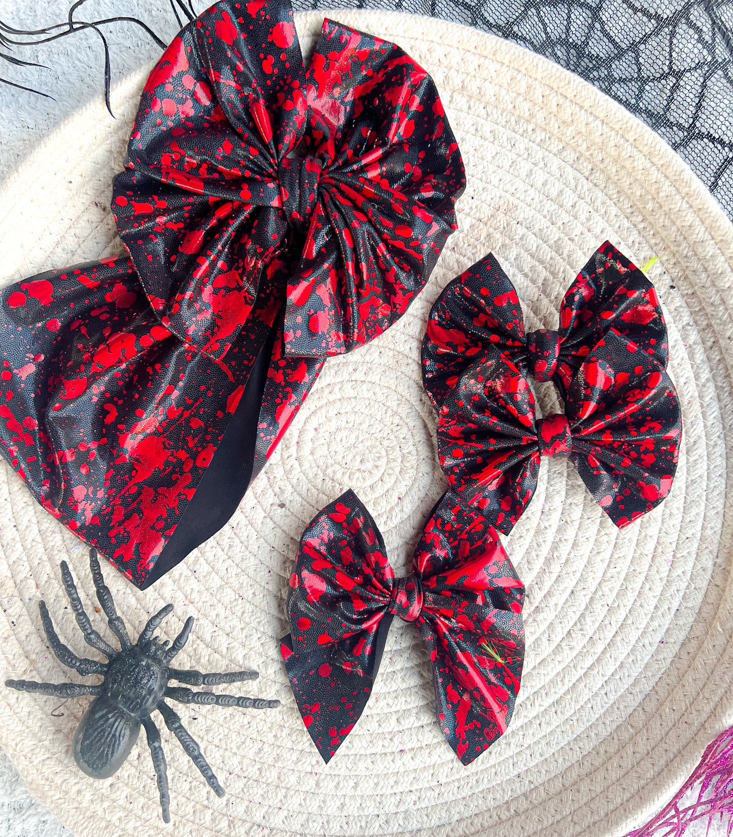 Blood Splatter pleather