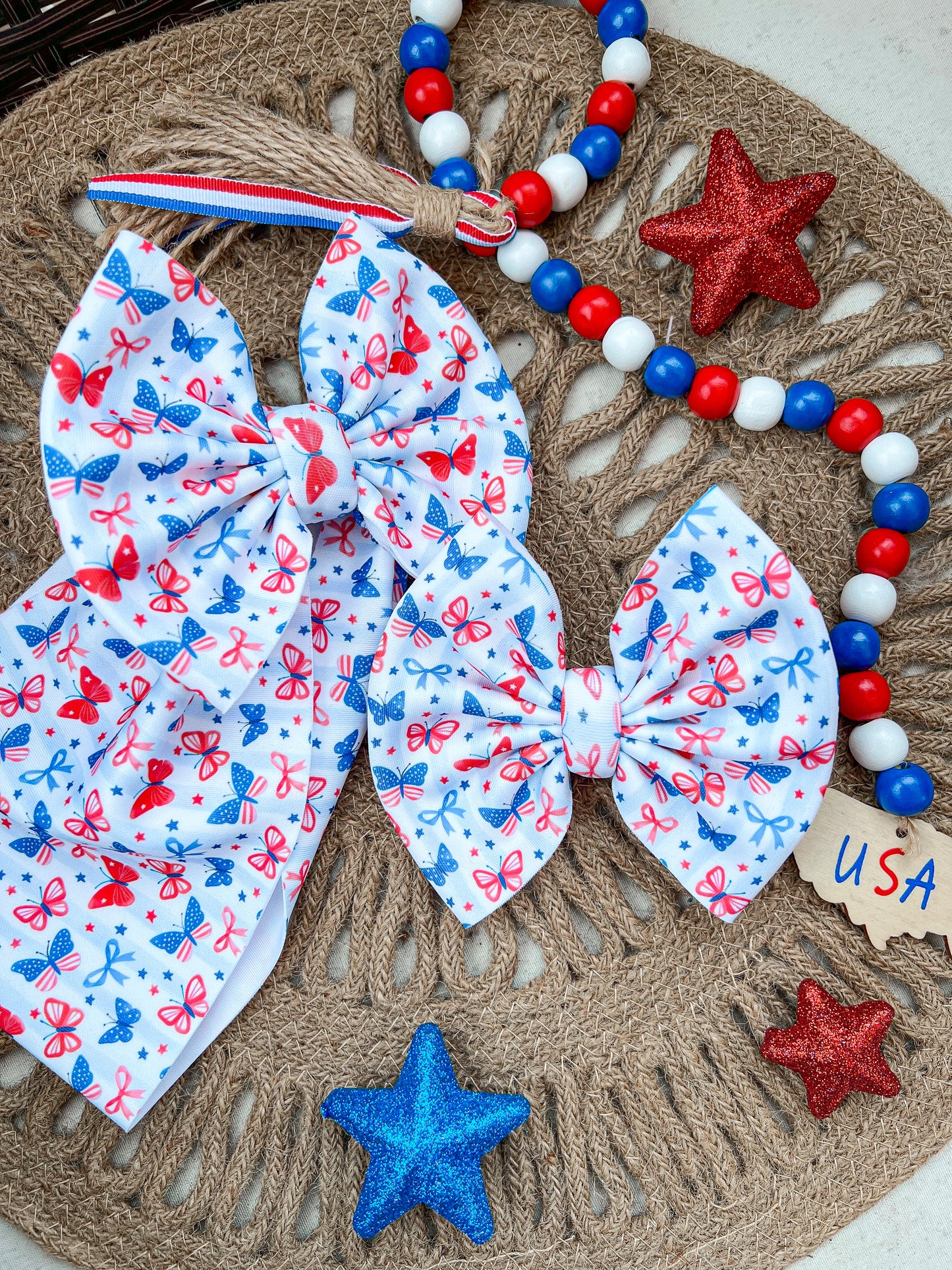 Patriotic butterflies