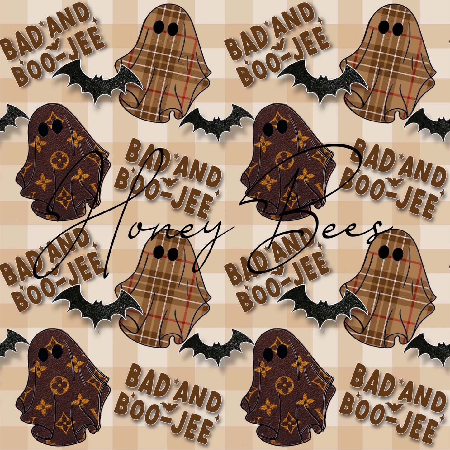 Bad & Boo-jee ghost SEAMLESS FILE