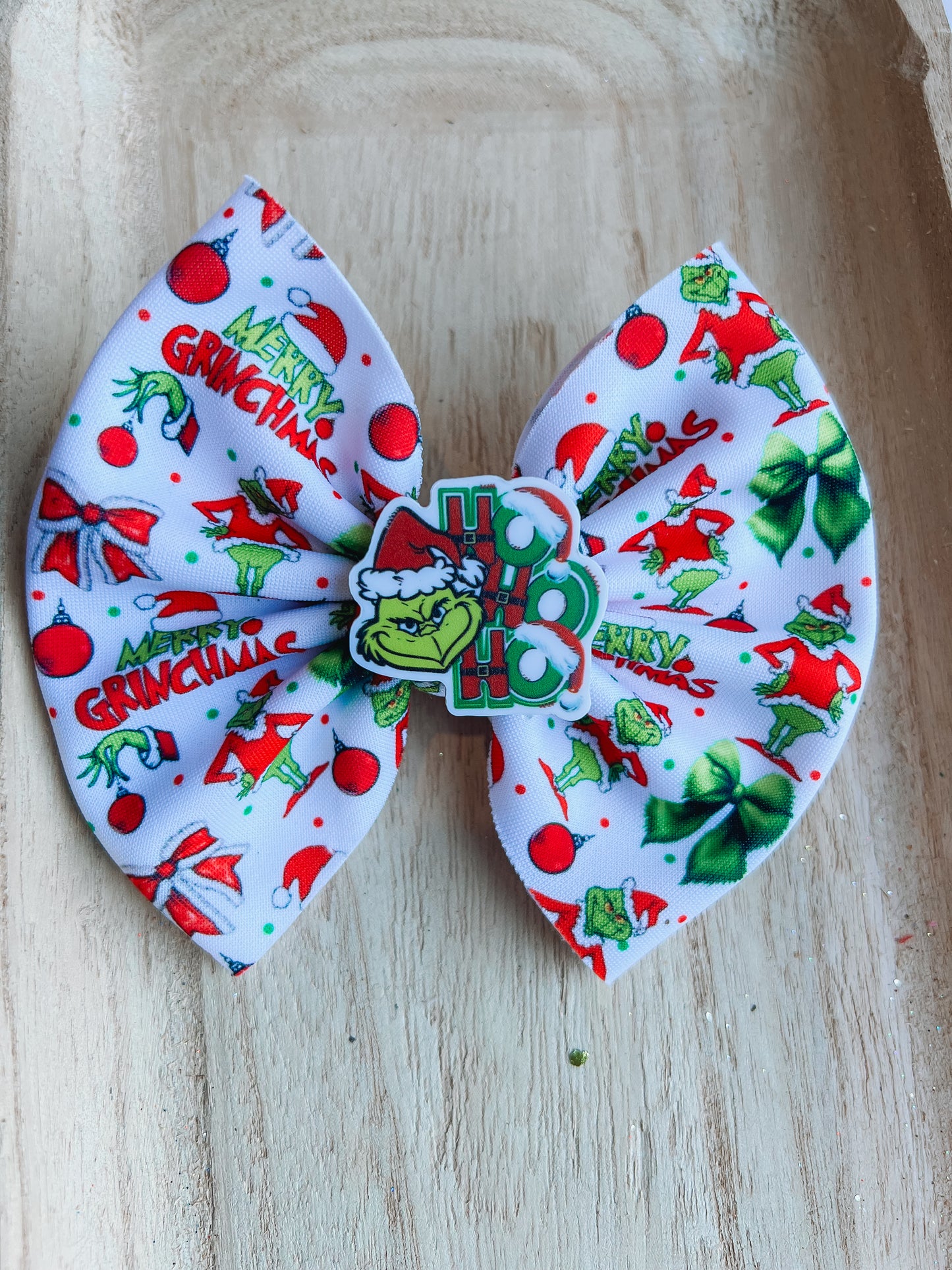 G r I n ch + heart Bow Add ons