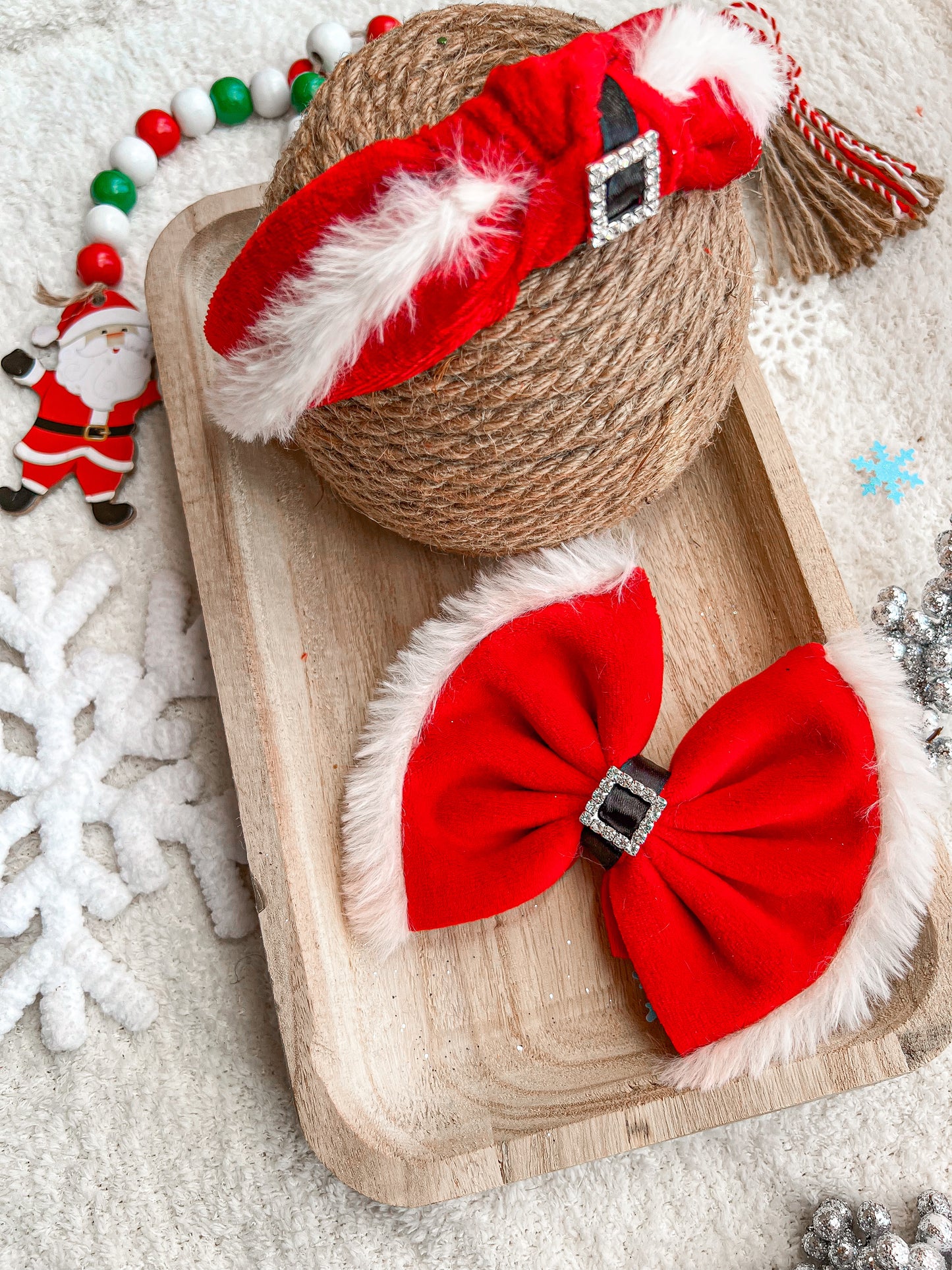 Christmas knotted headbands