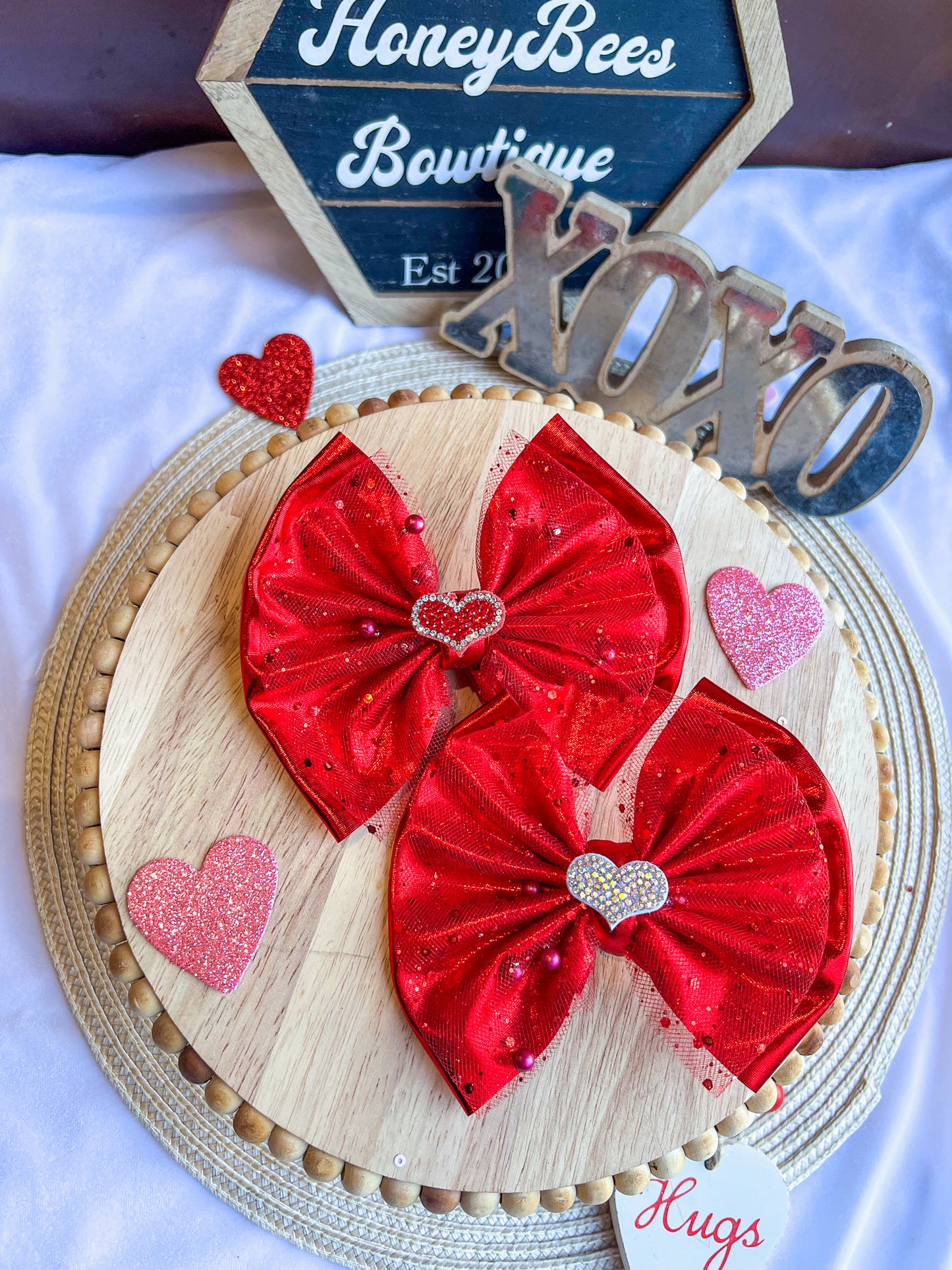 Heart rhinestone *add on*