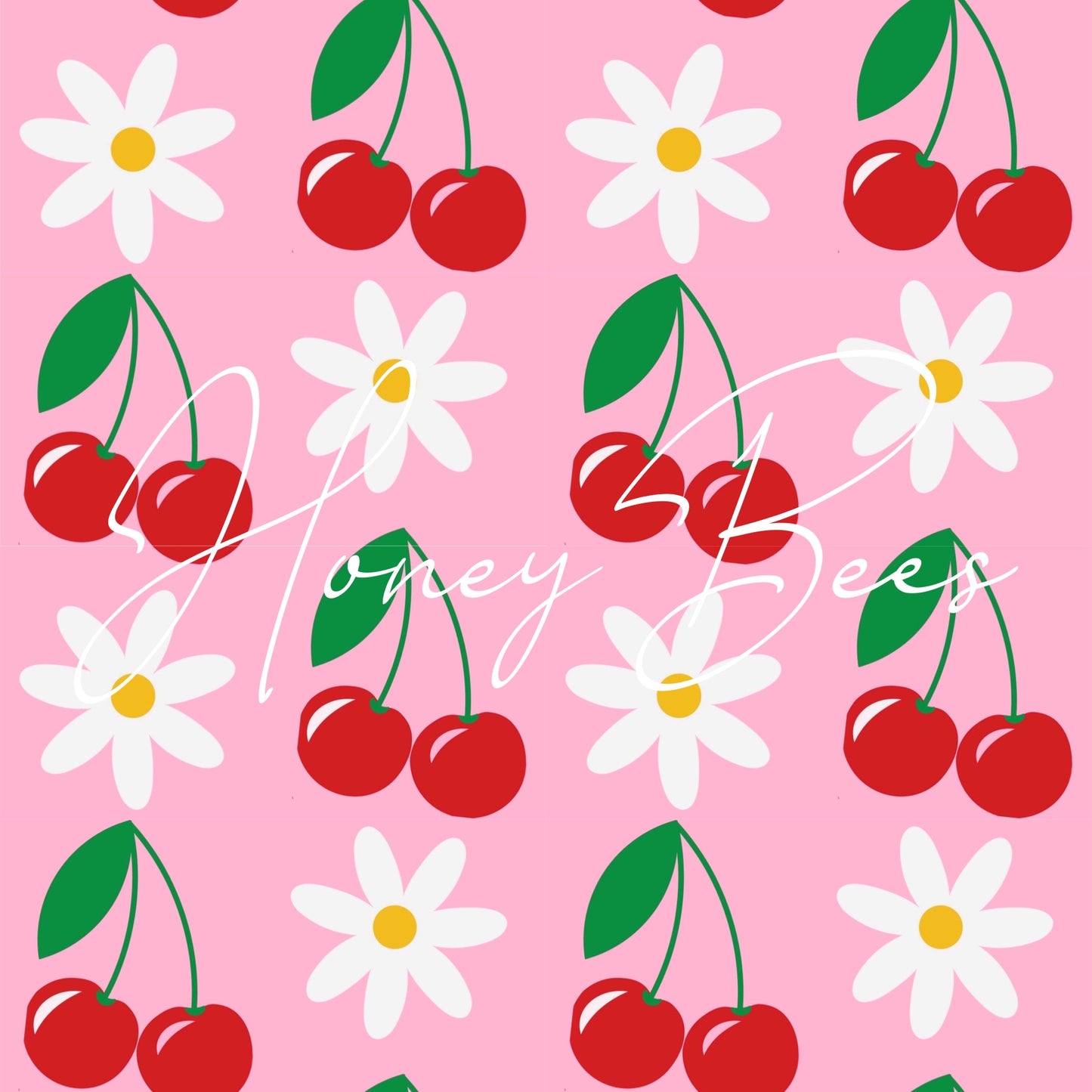 Cherry Daisy SEAMLESS FILE