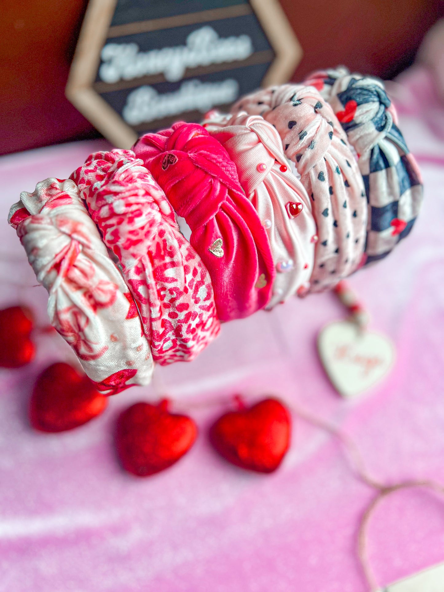 Wildly in Love knitted headband/scrunchie