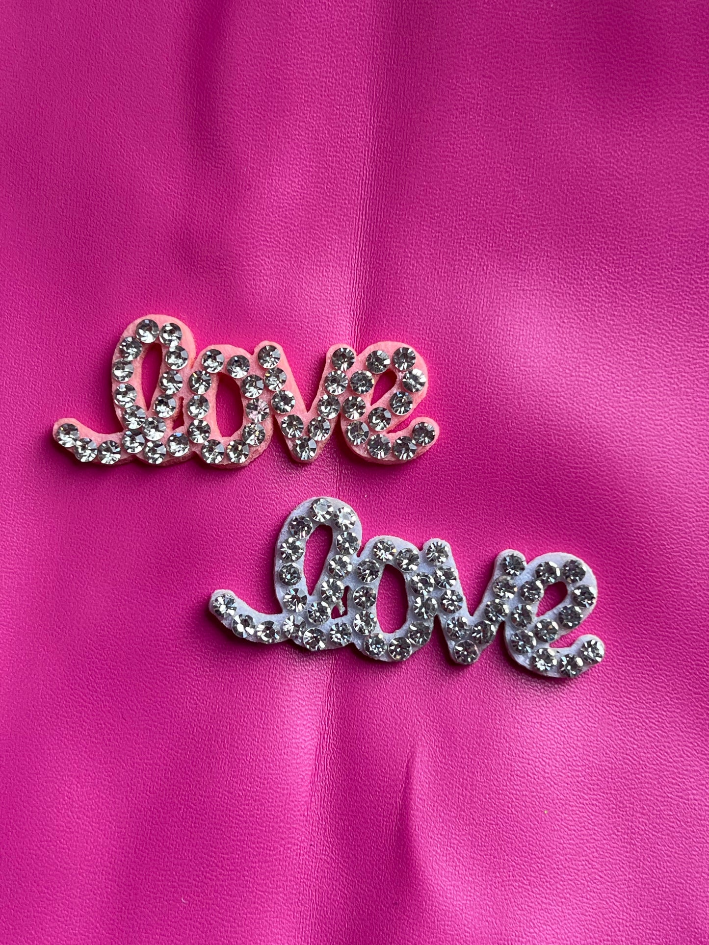 LOVE rhinestone *add on*