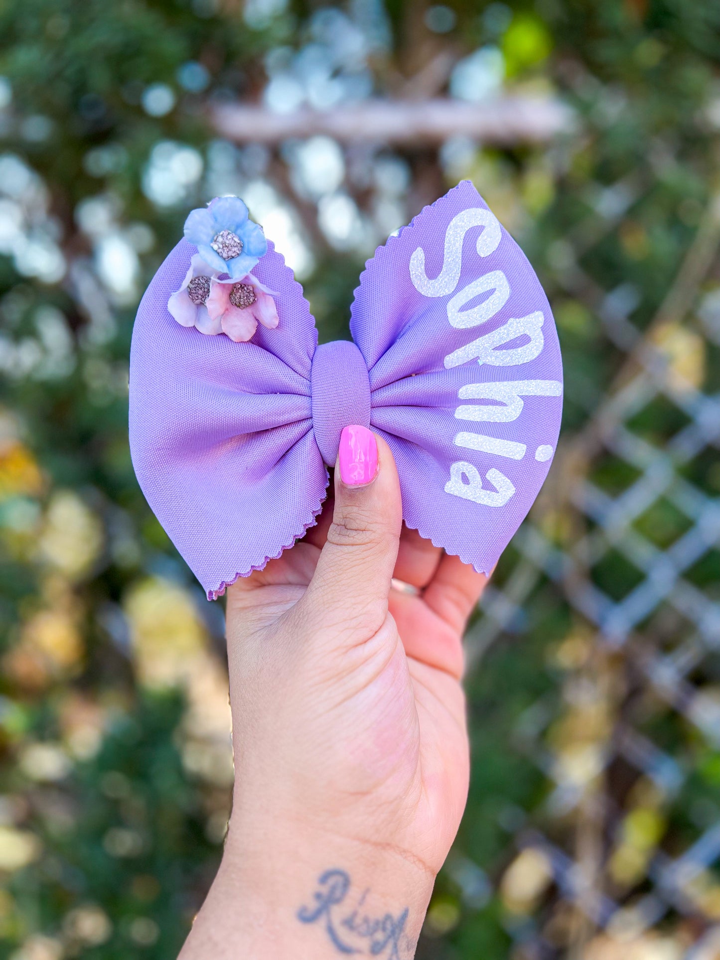 Purple Scalloped scuba