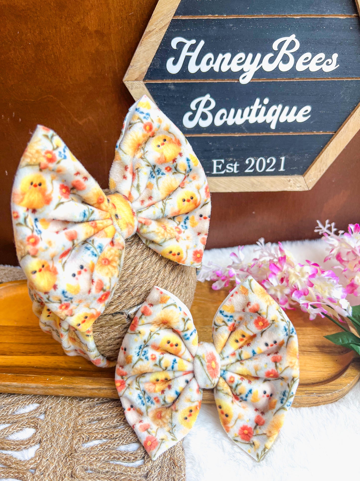 Little chickees plush velvet