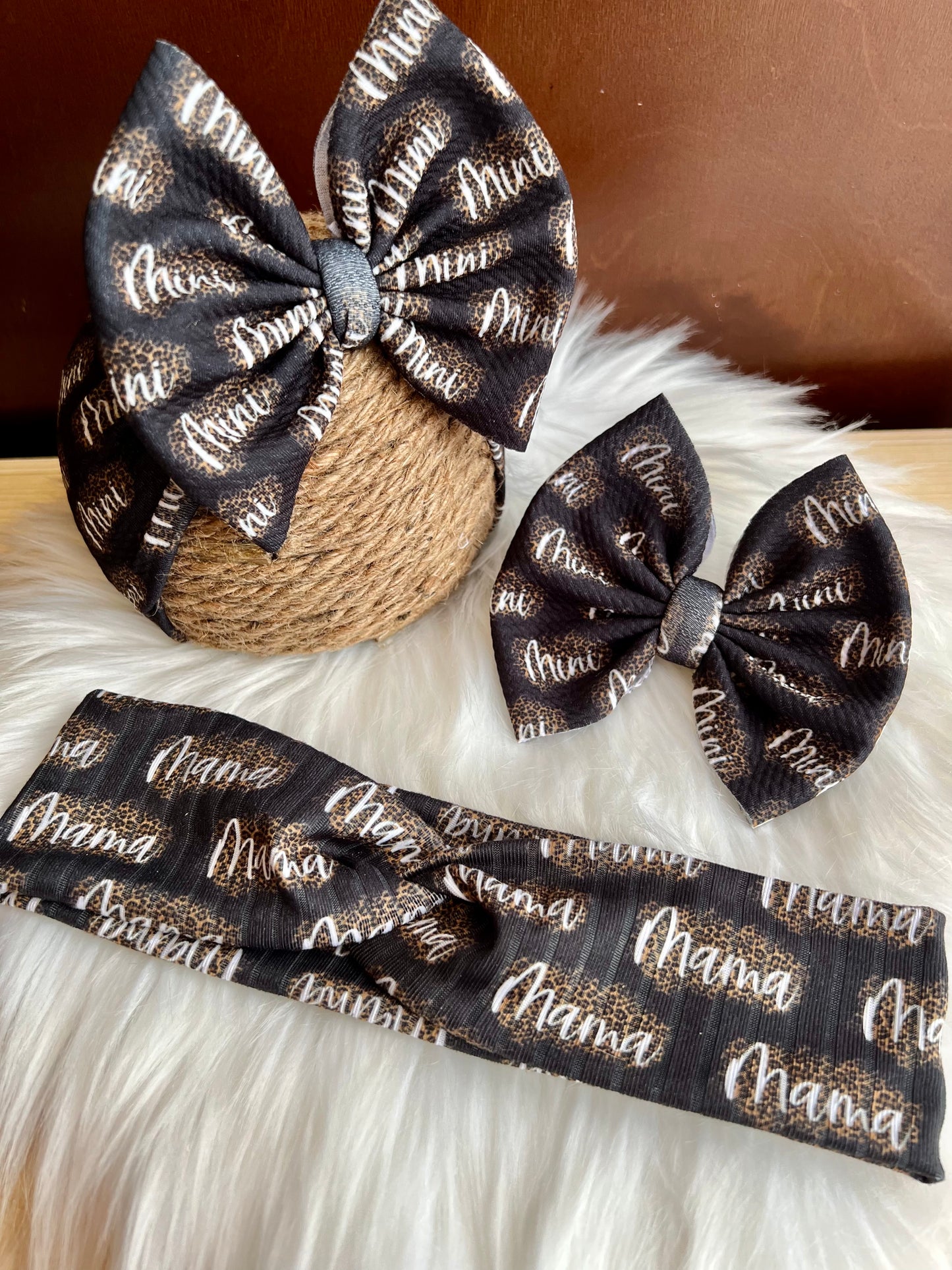 Cheetah Mama Adult Twistwrap