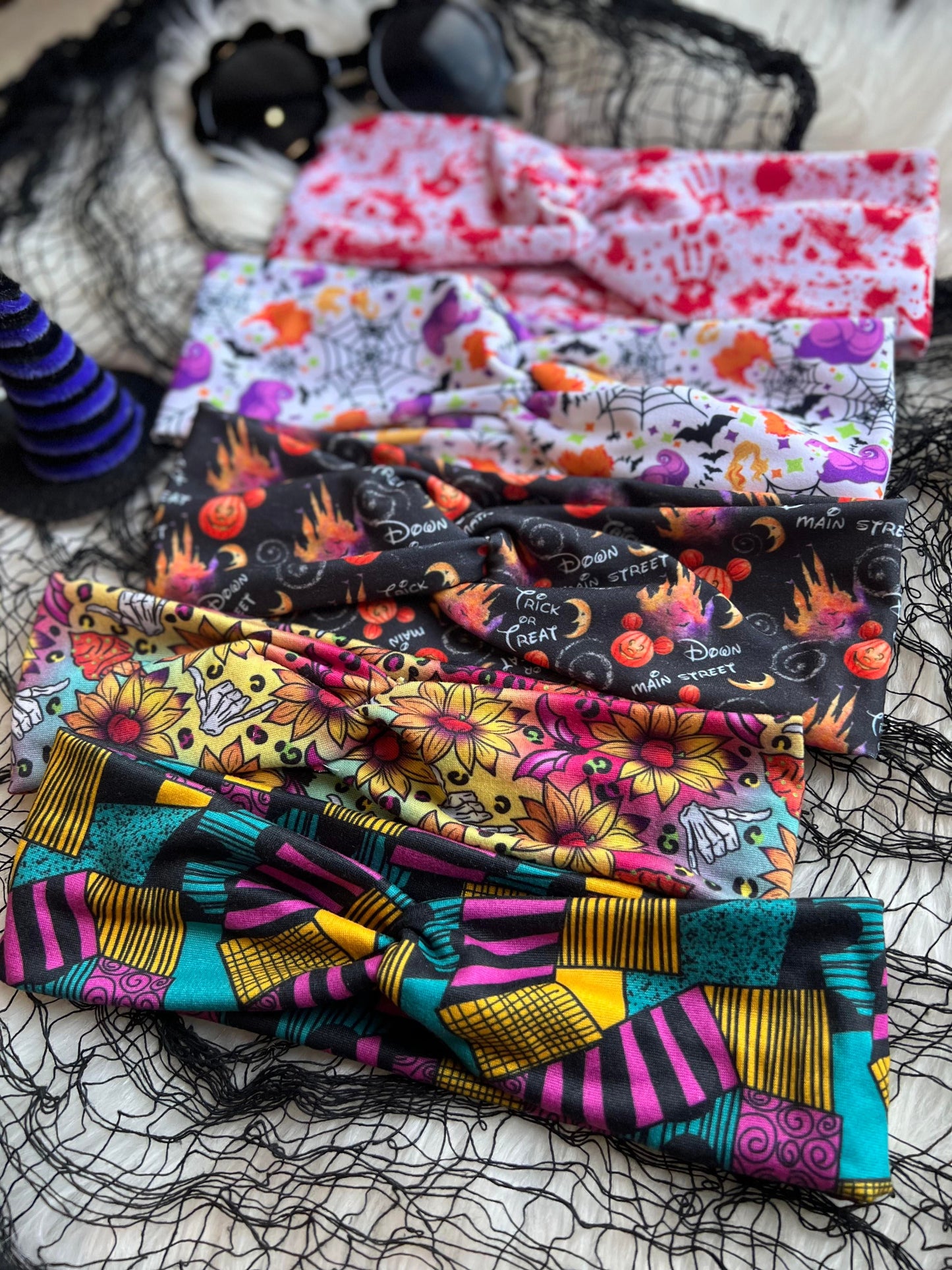 NBC Stitch Twistwrap/knotted/scrunchie