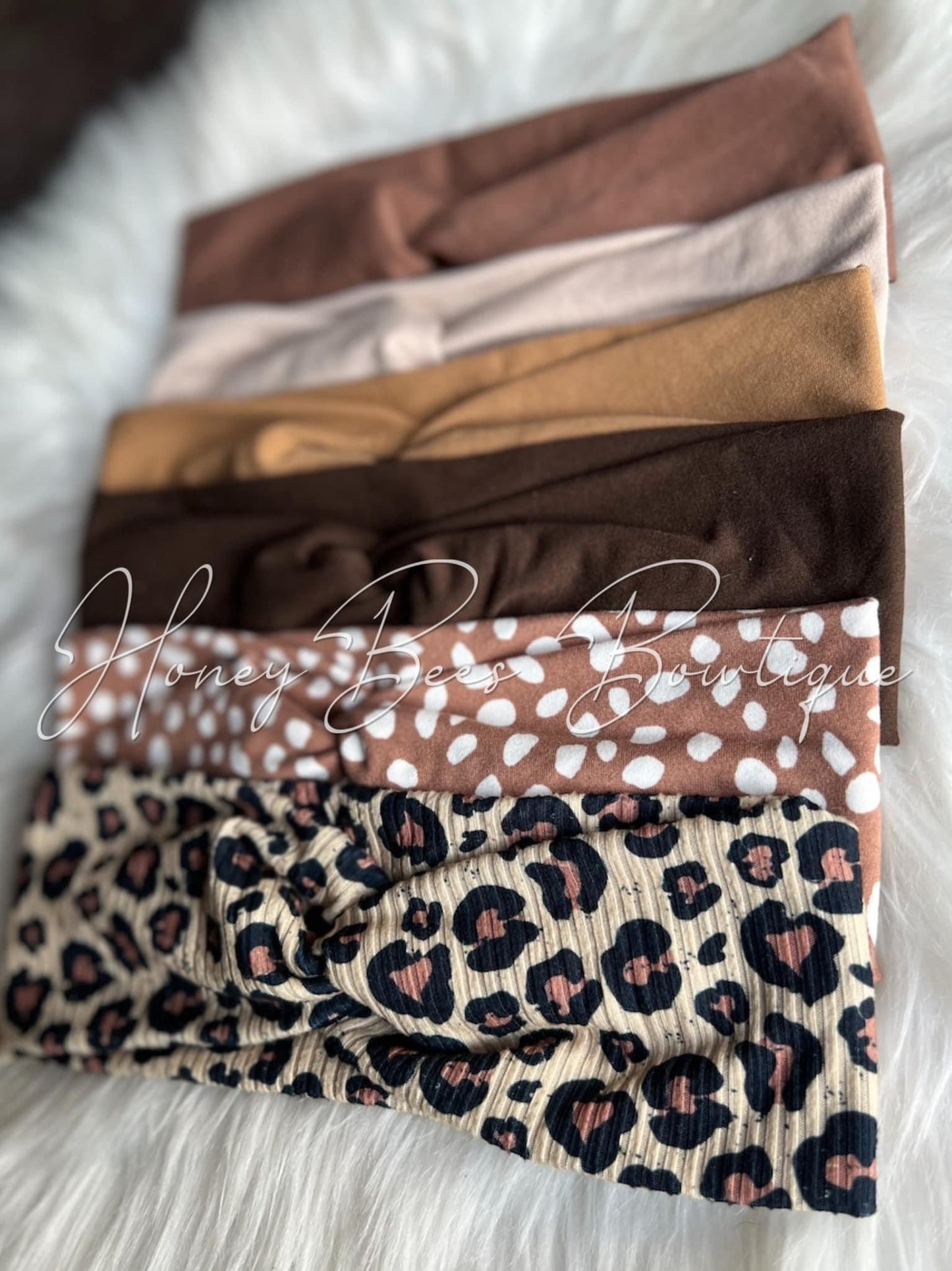 Brown Dotted Twistwrap