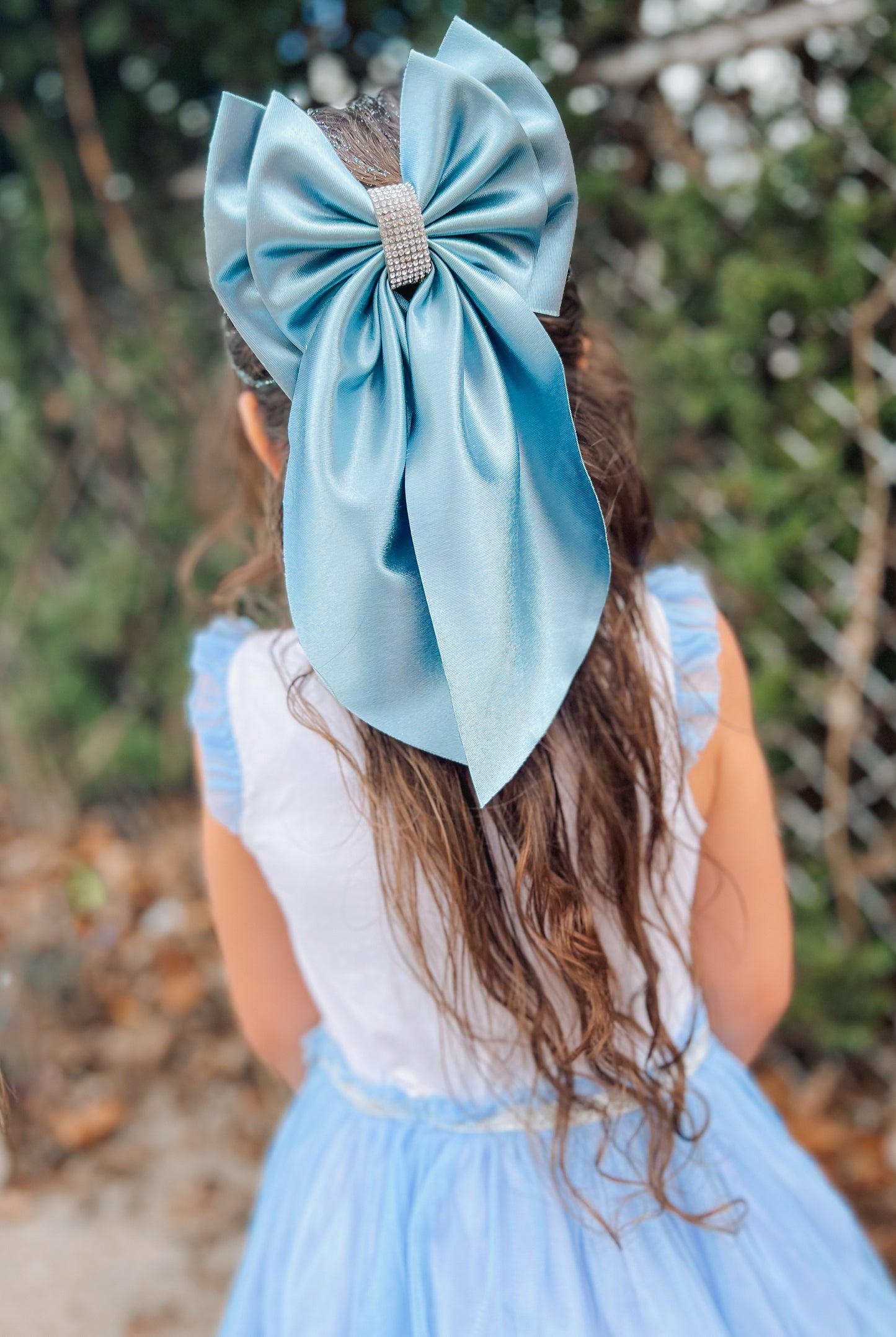 Powder Blue Satin