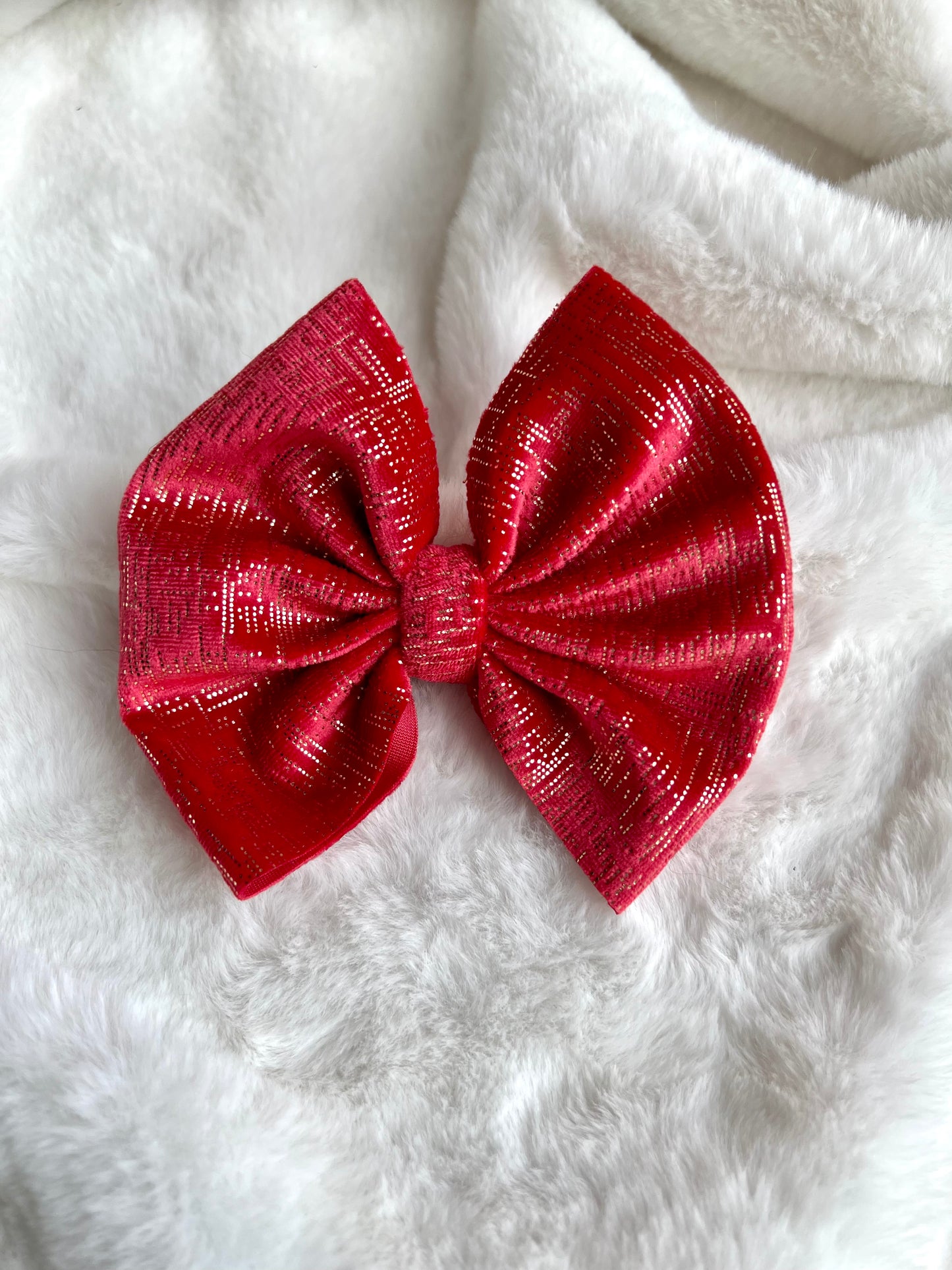 Red/Gold Velevet