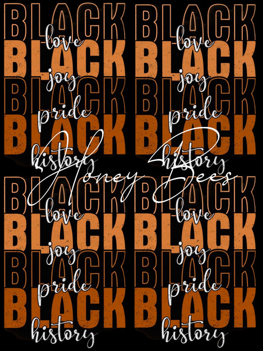 Black love, pide, history SEAMLESS FILE