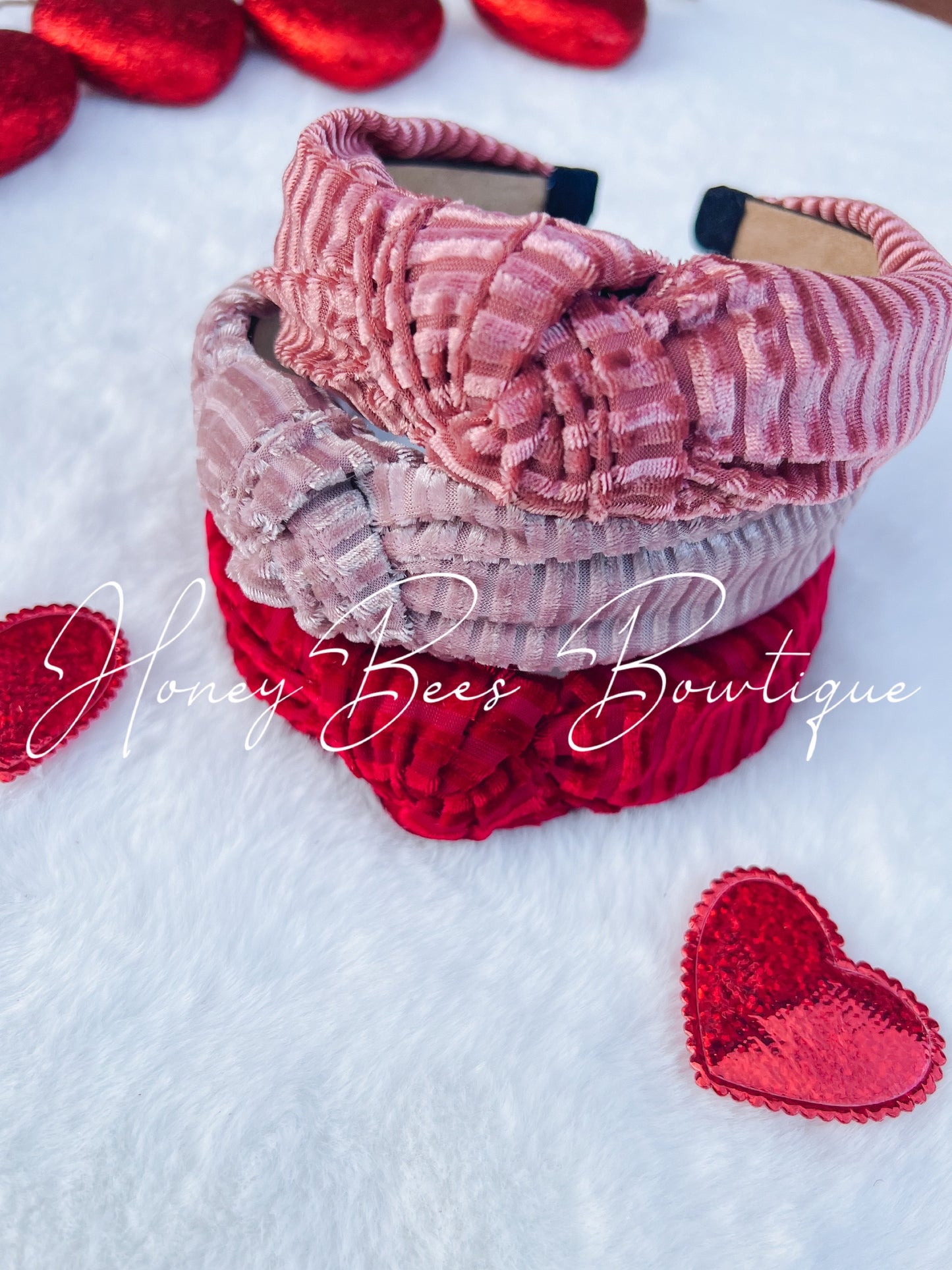 Ruby Red Twistwrap/ Knotted HeadBAND
