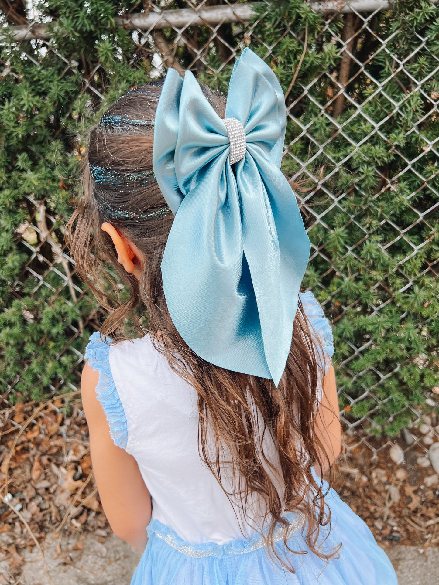 Powder Blue Satin