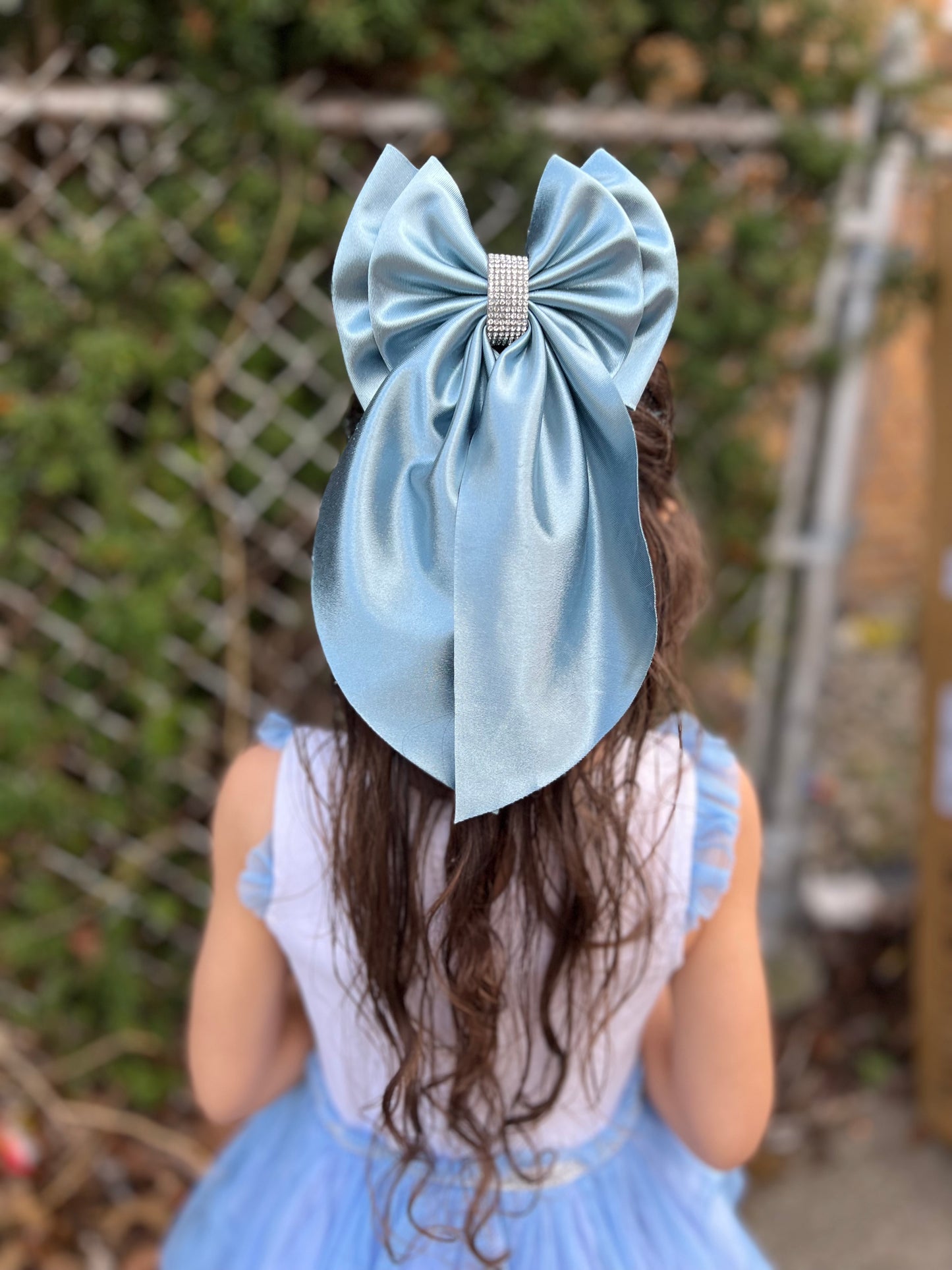 Powder Blue Satin