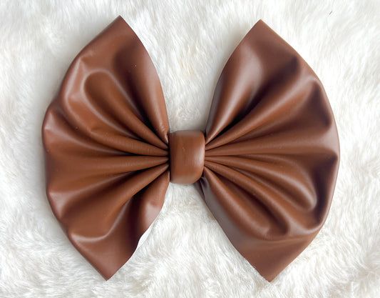 Brown Pleather