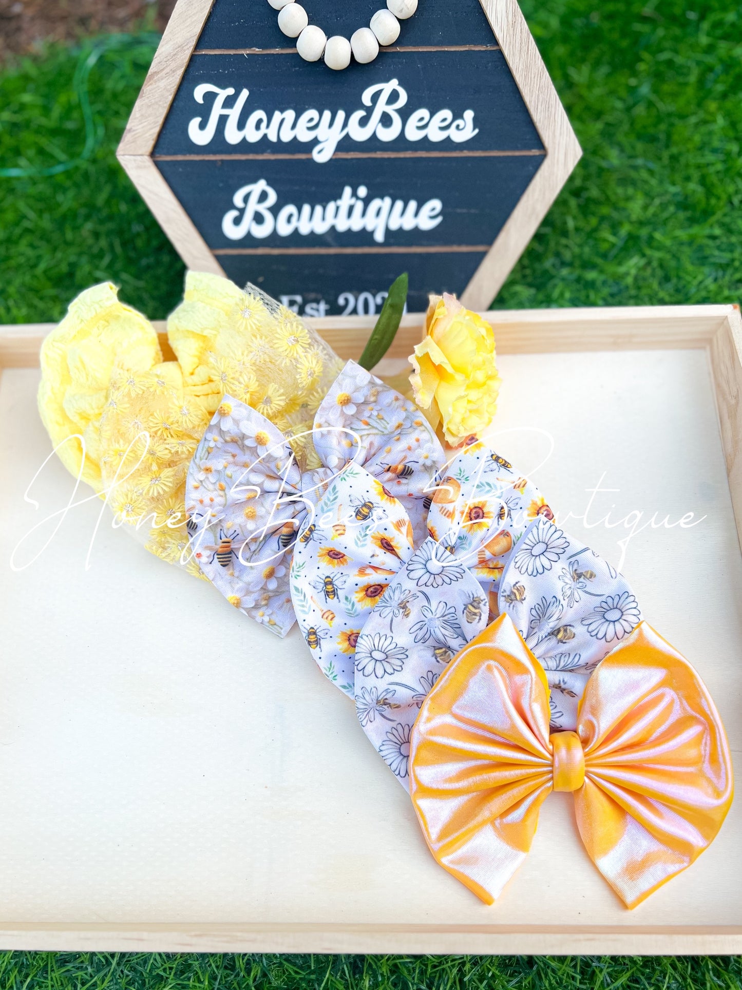 3D Bees & Daisys