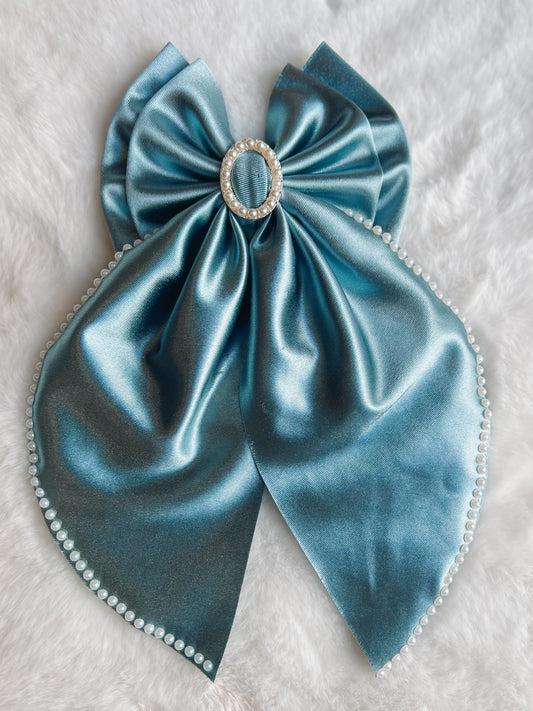 Powder Blue Satin