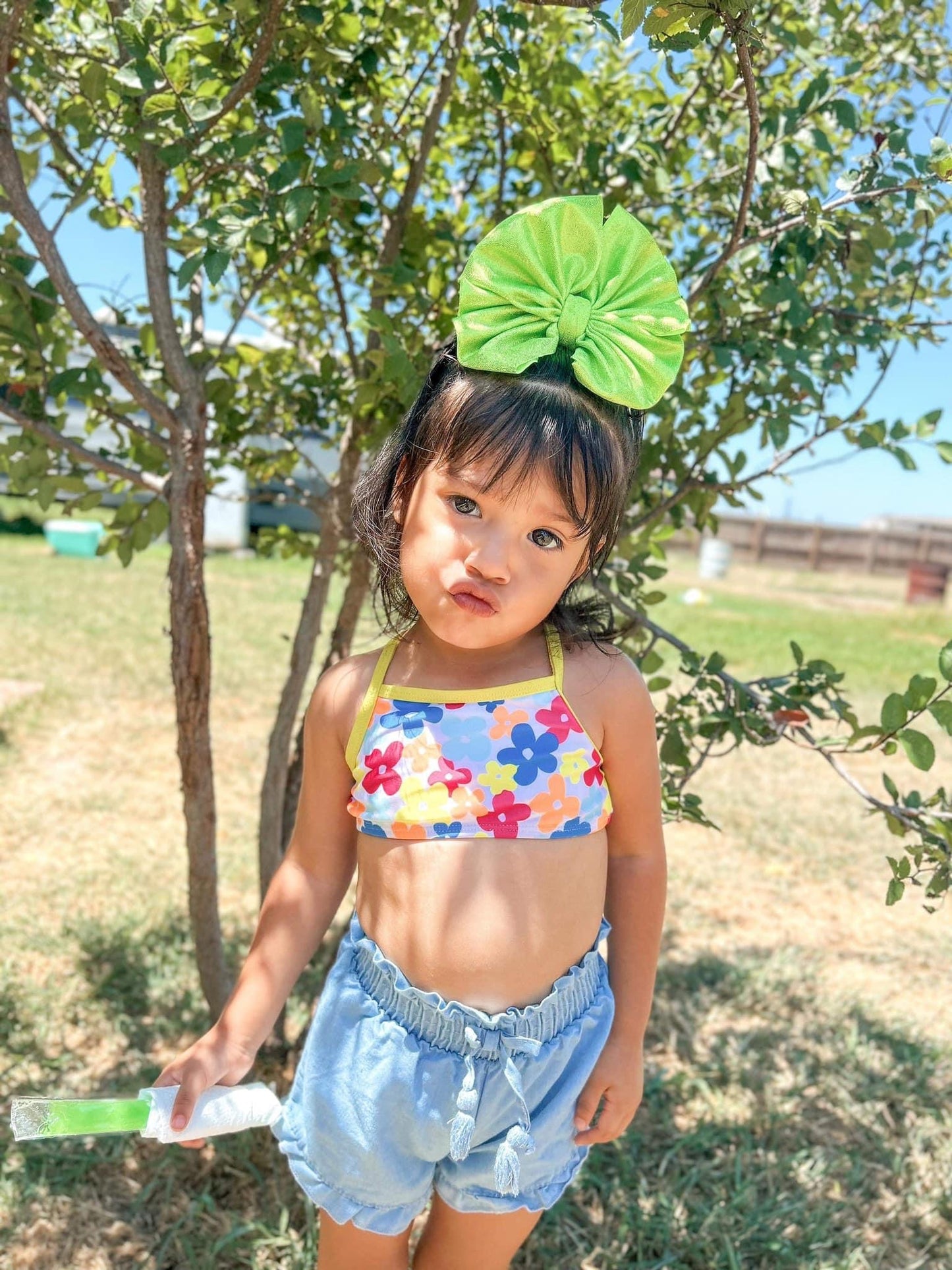 Lime green Swim