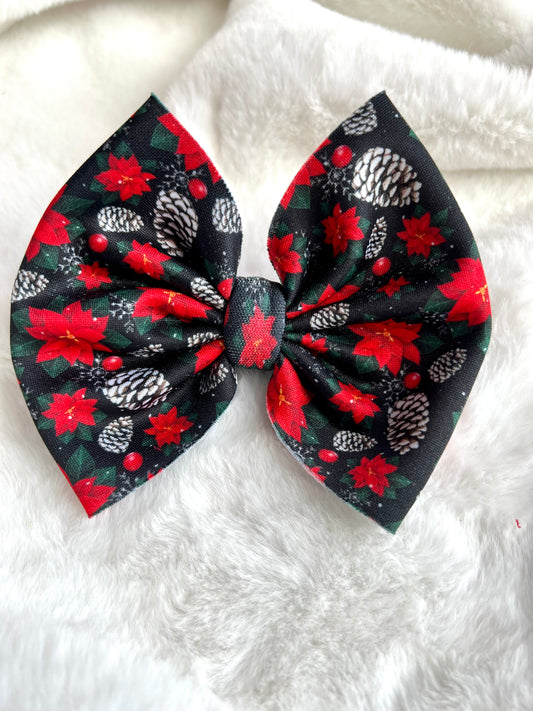Christmas pinecone floral