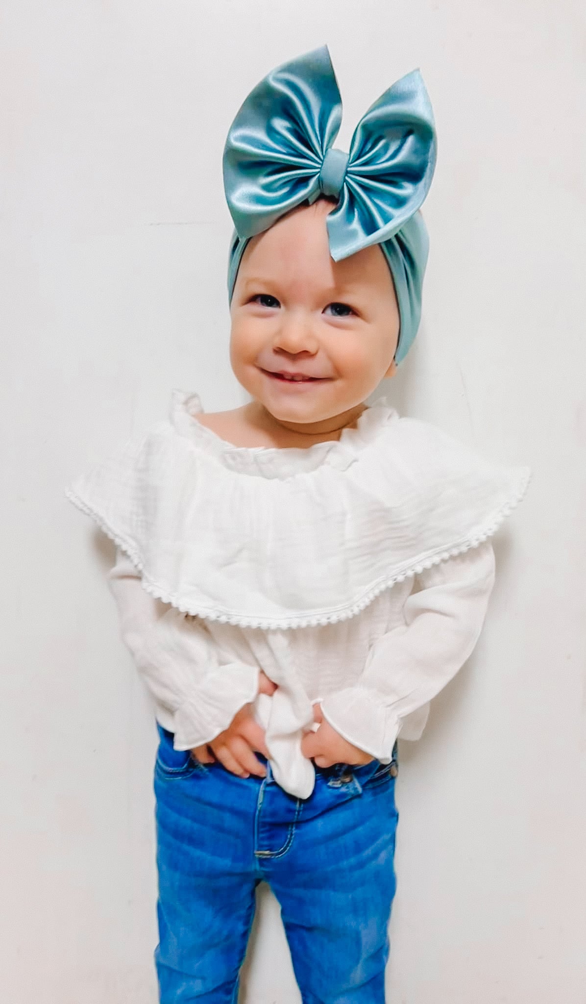 Powder Blue Satin