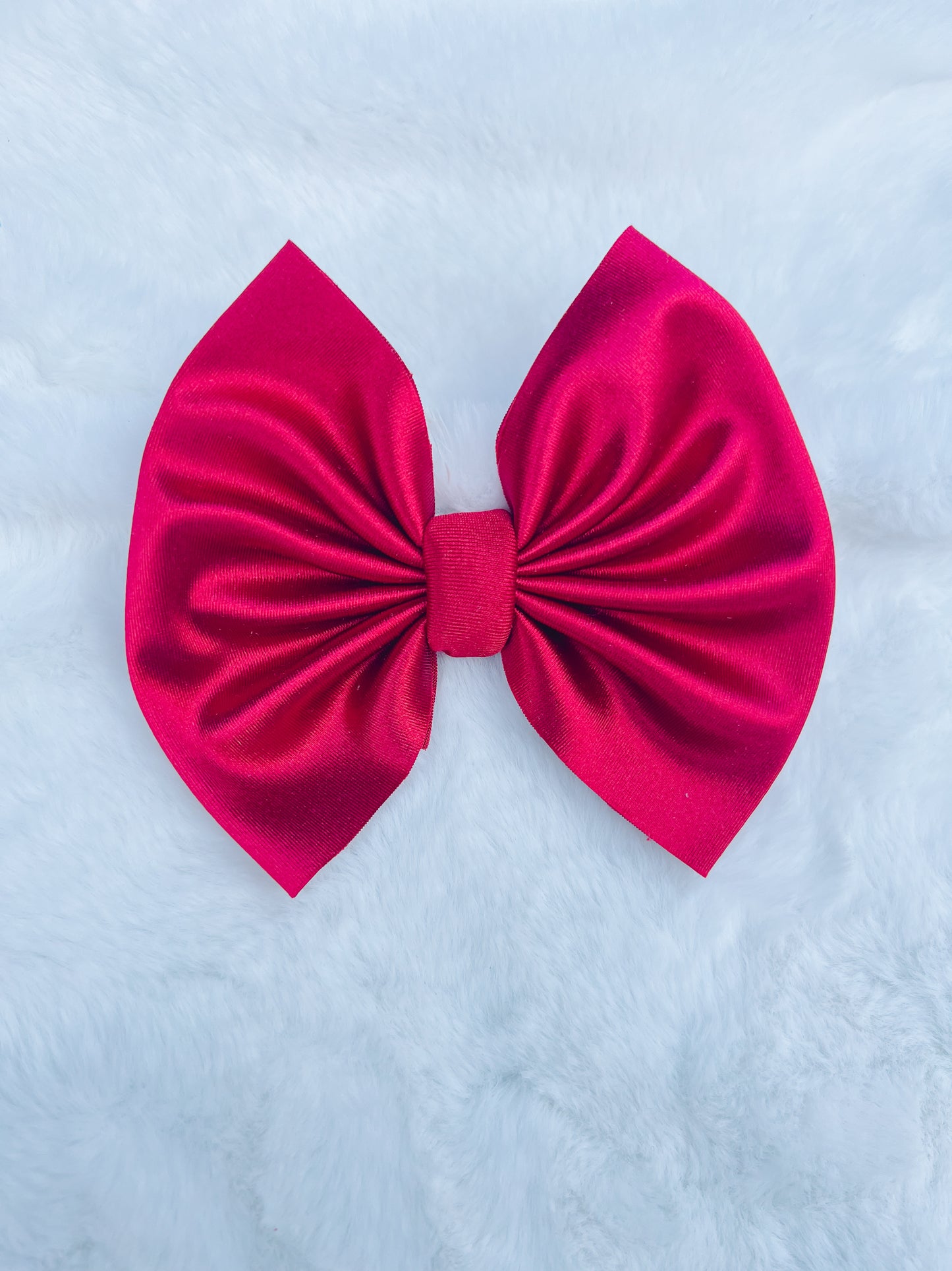 Ruby Red Satin