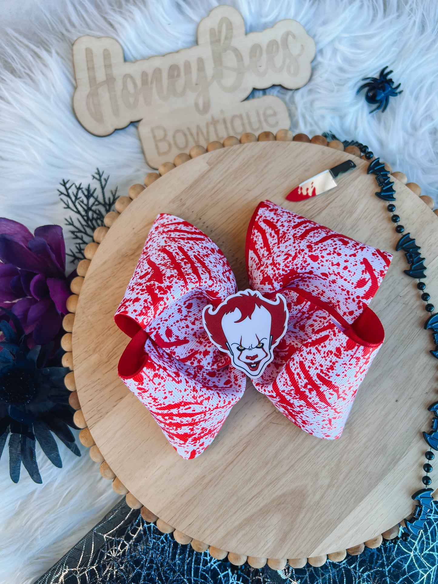 Blood Splatter Ribbon