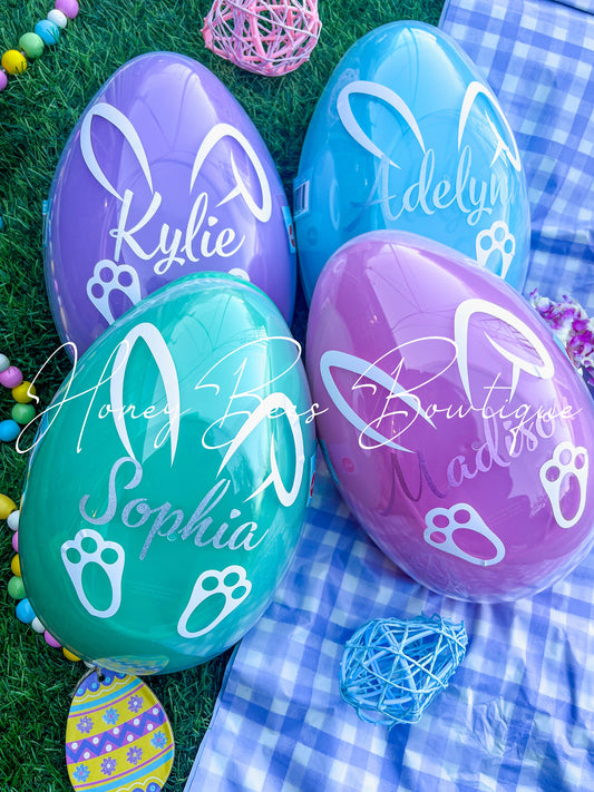 Personalized egg by itself