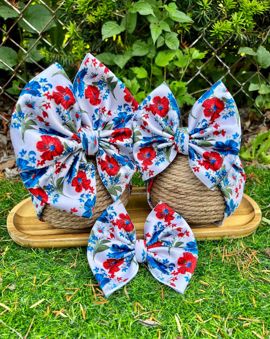 Red white & Blue Crotchet