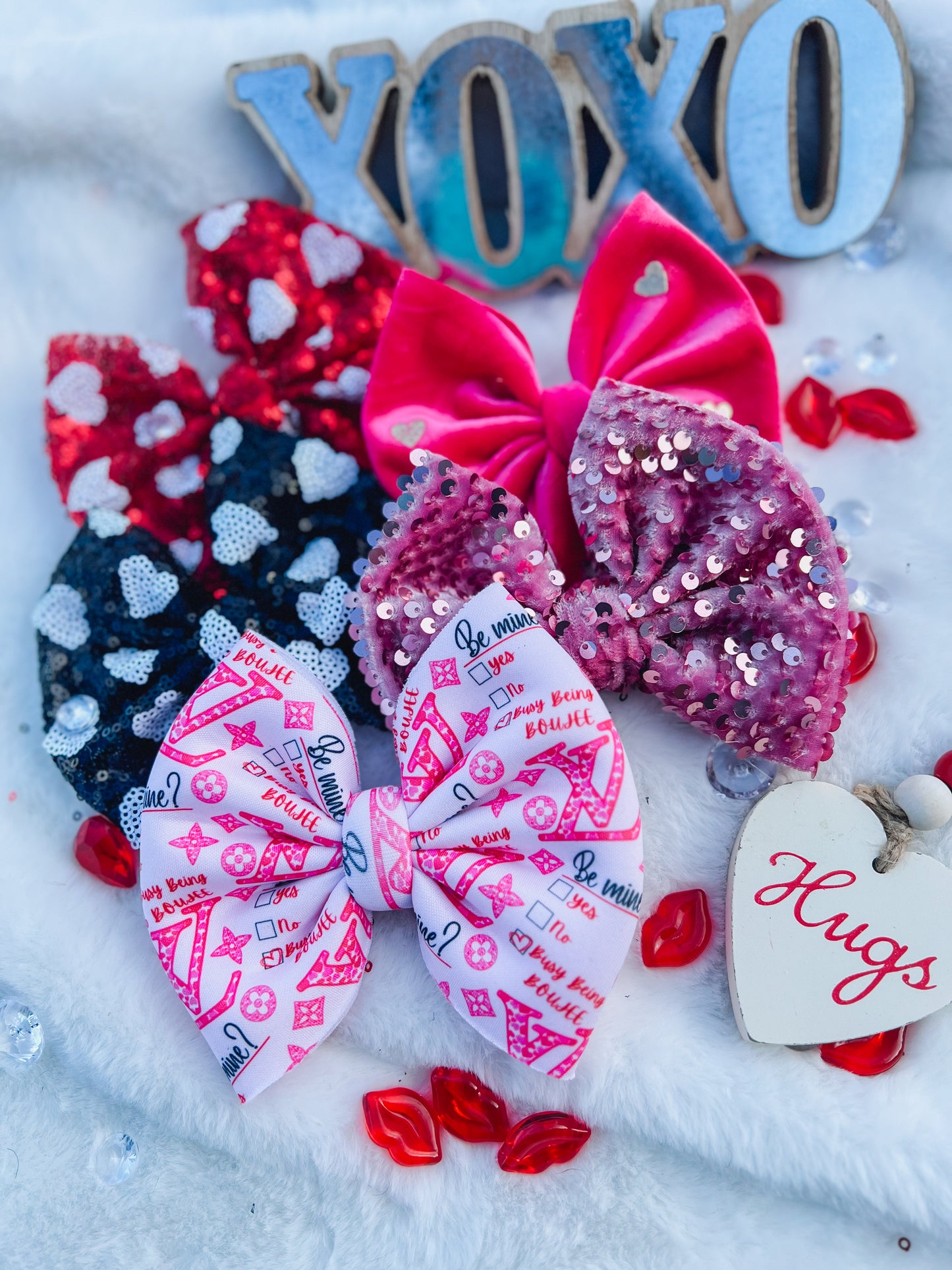 Red Heart Sequins