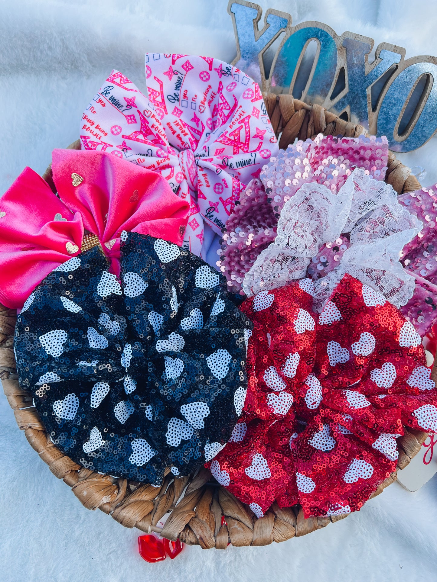 Red Heart Sequins
