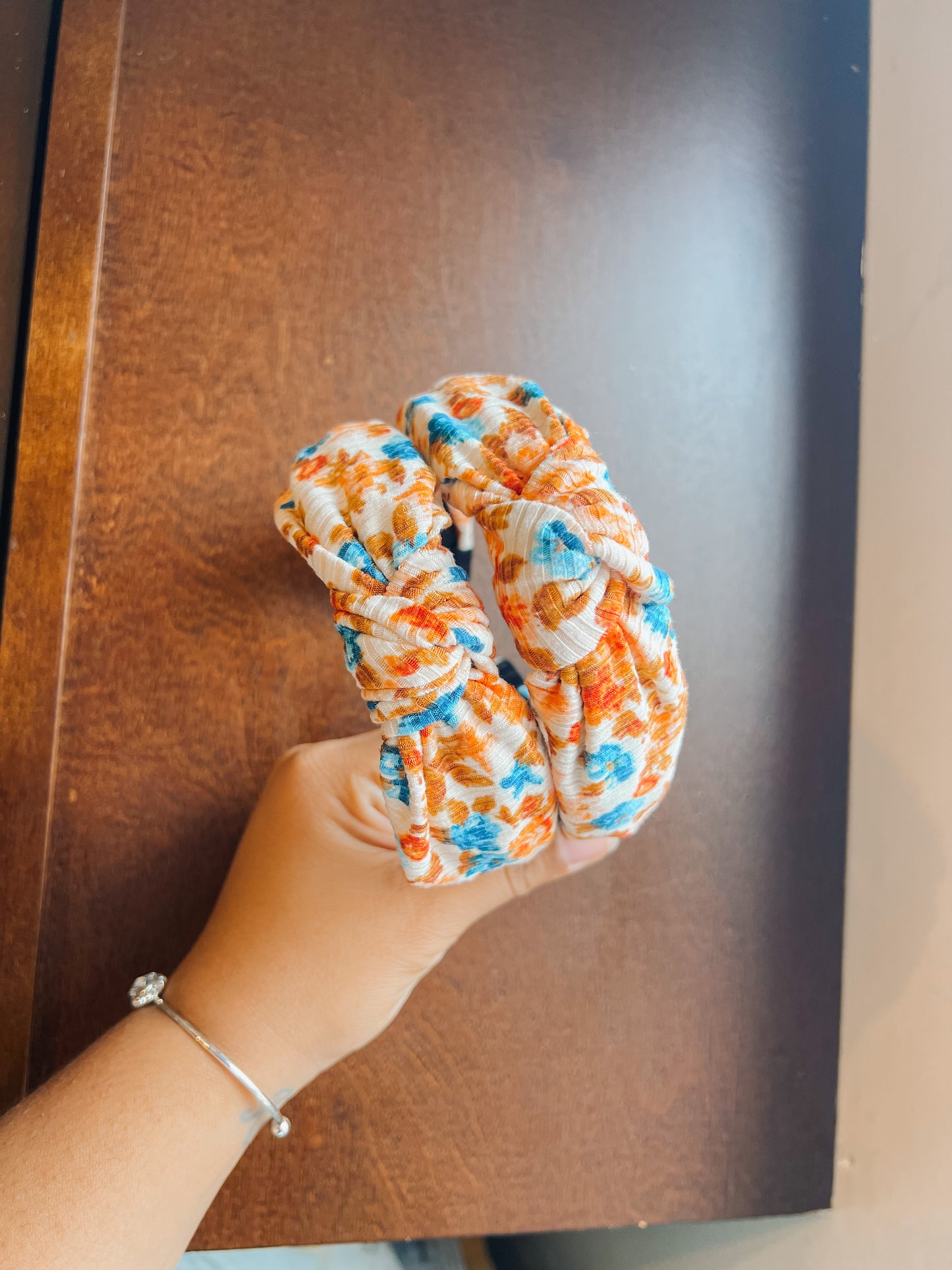 Fall Floral twistwrap/knotted headband