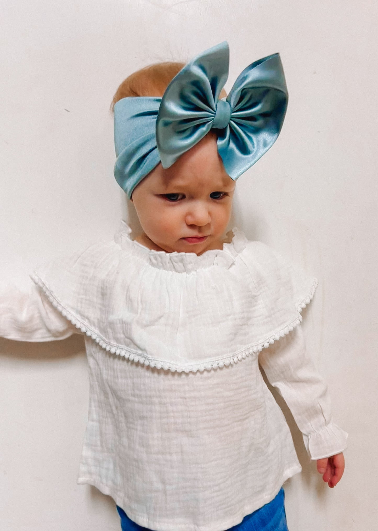 Powder Blue Satin
