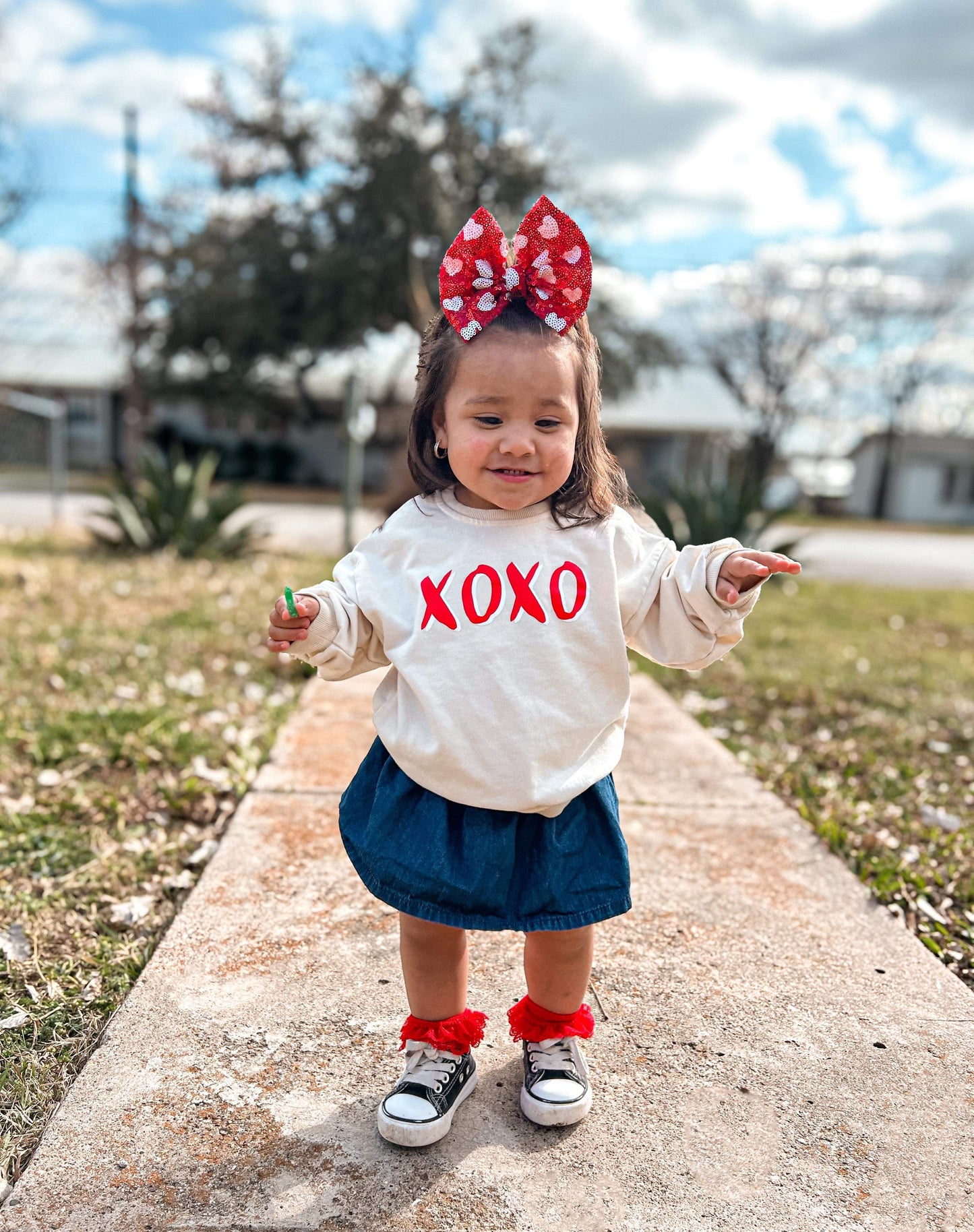 Red Heart Sequins