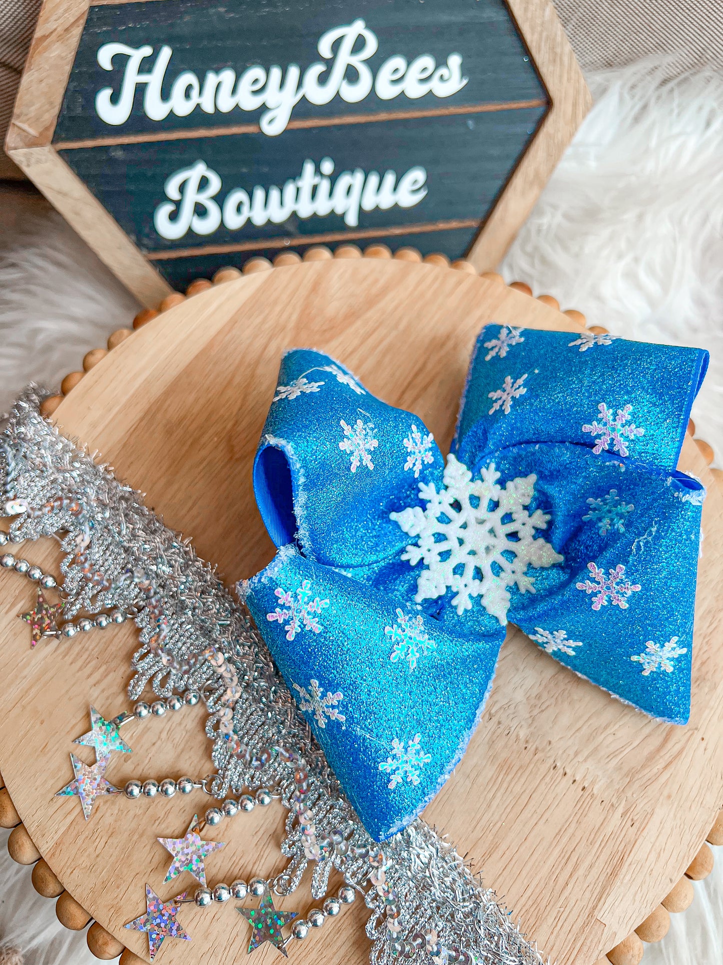 Glitter snowflake Ribbon
