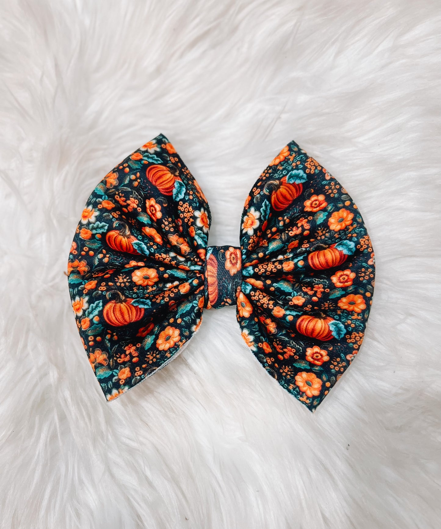 Pumpkin floral crotchet