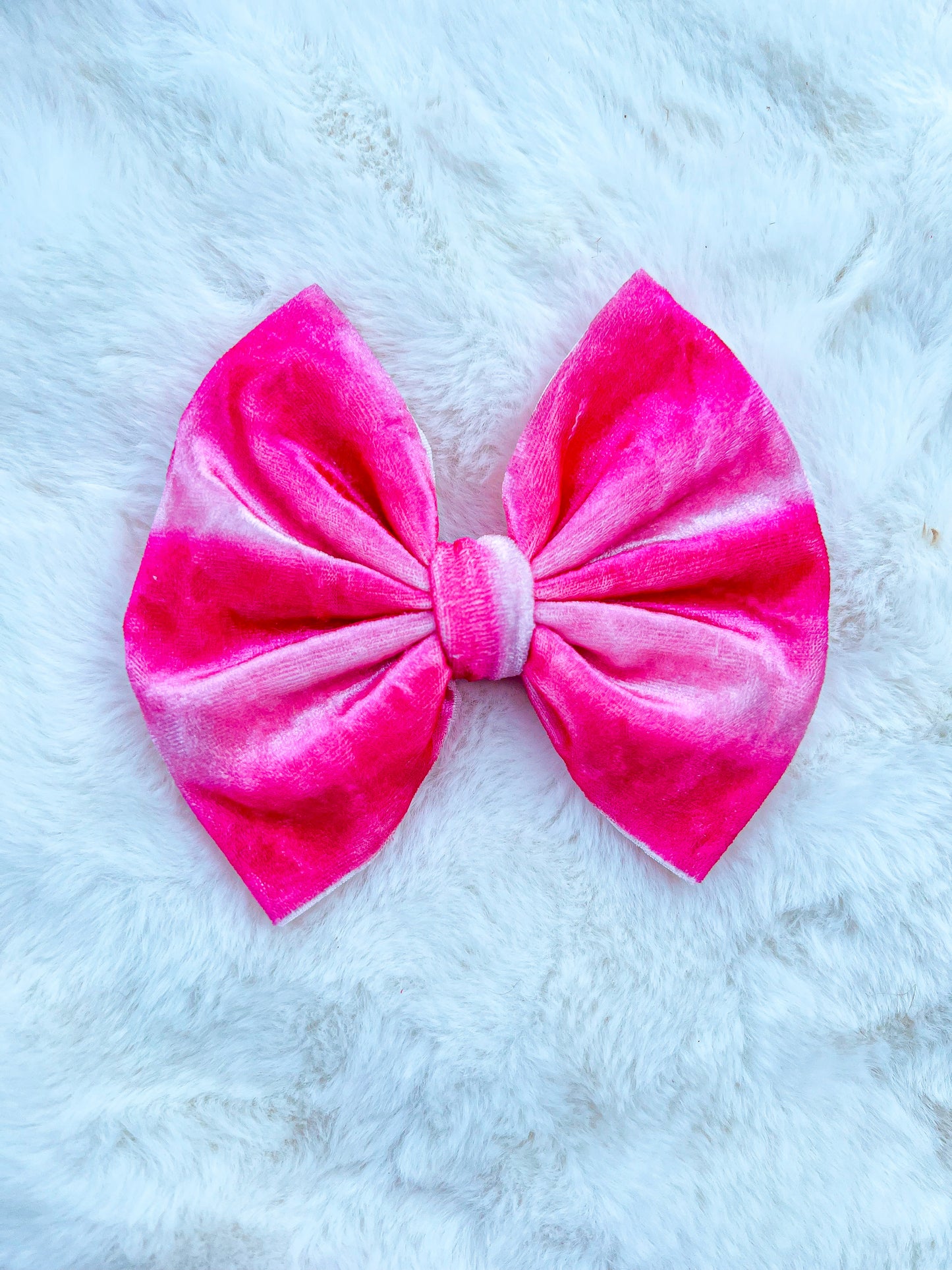 Pink ombré Velvet