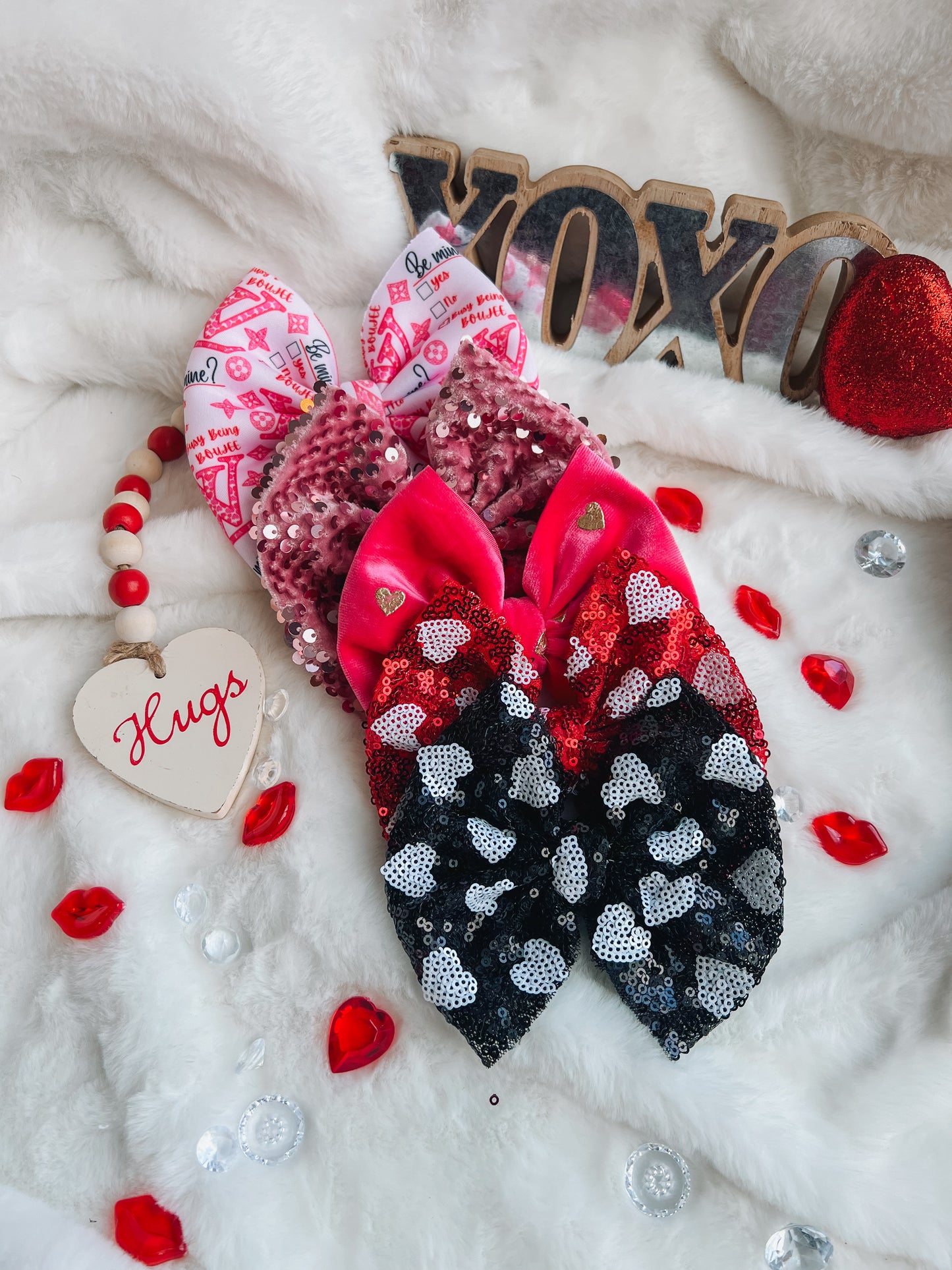 Red Heart Sequins