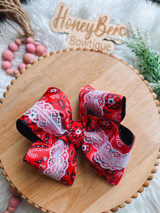 Laced Bandana Ribbon