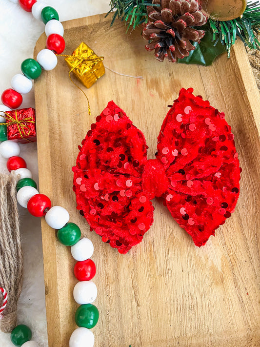 Red velvet SEQUINS