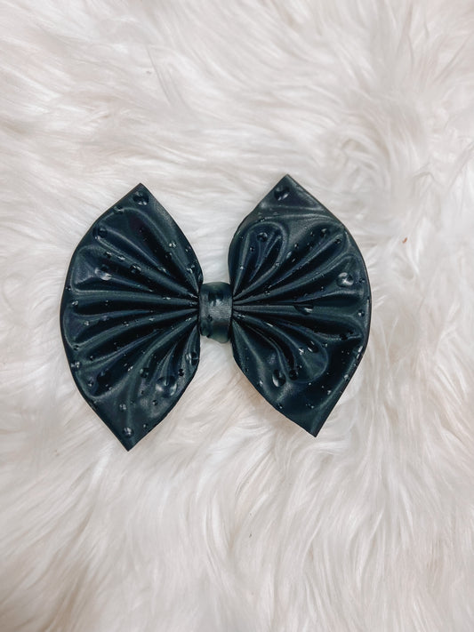 Black raindrop