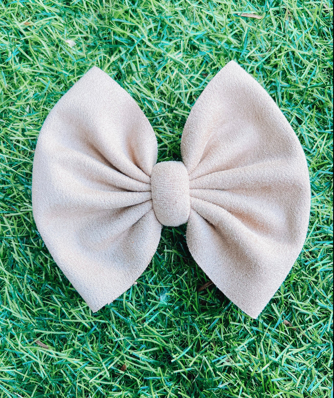 Beige Suede