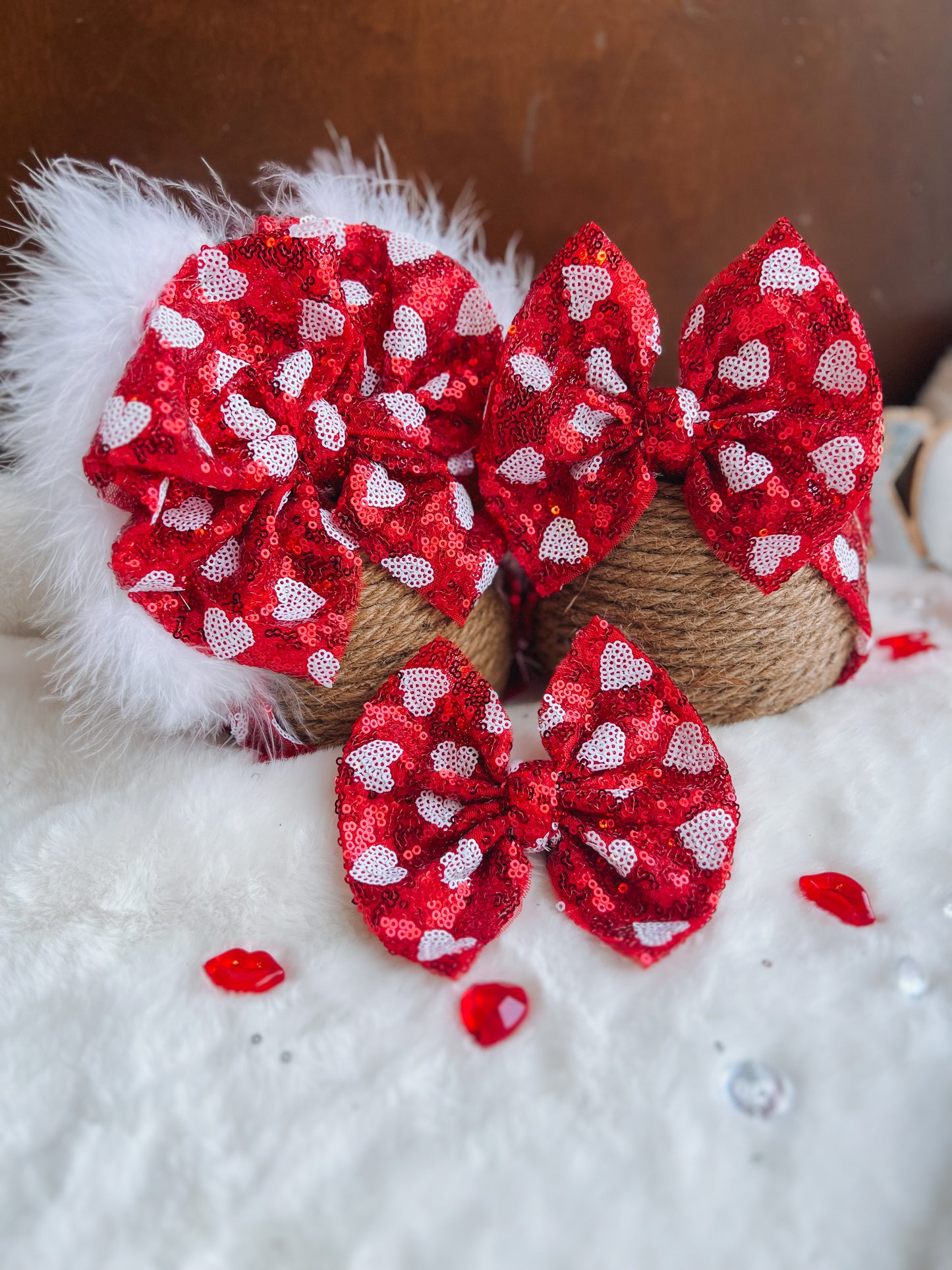Red Heart Sequins