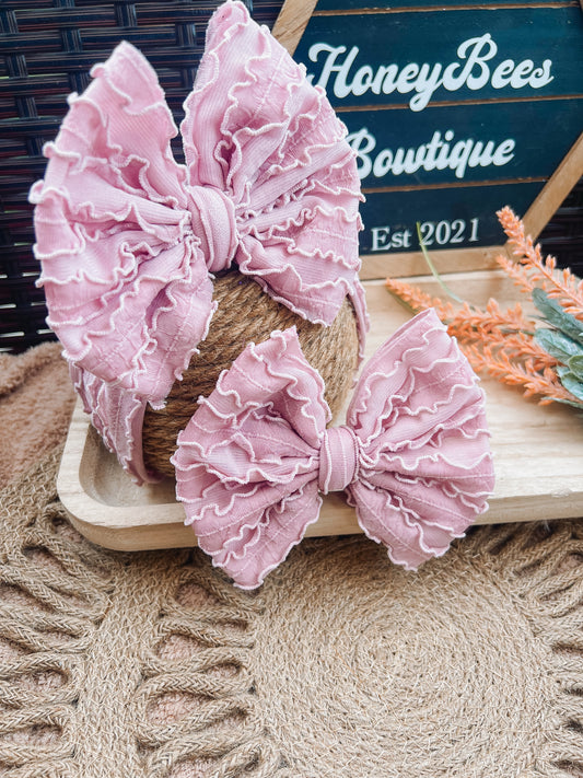 Muave Ruffle