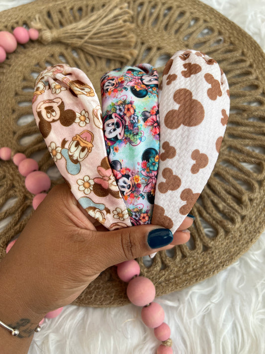 Minnie knotted headbands