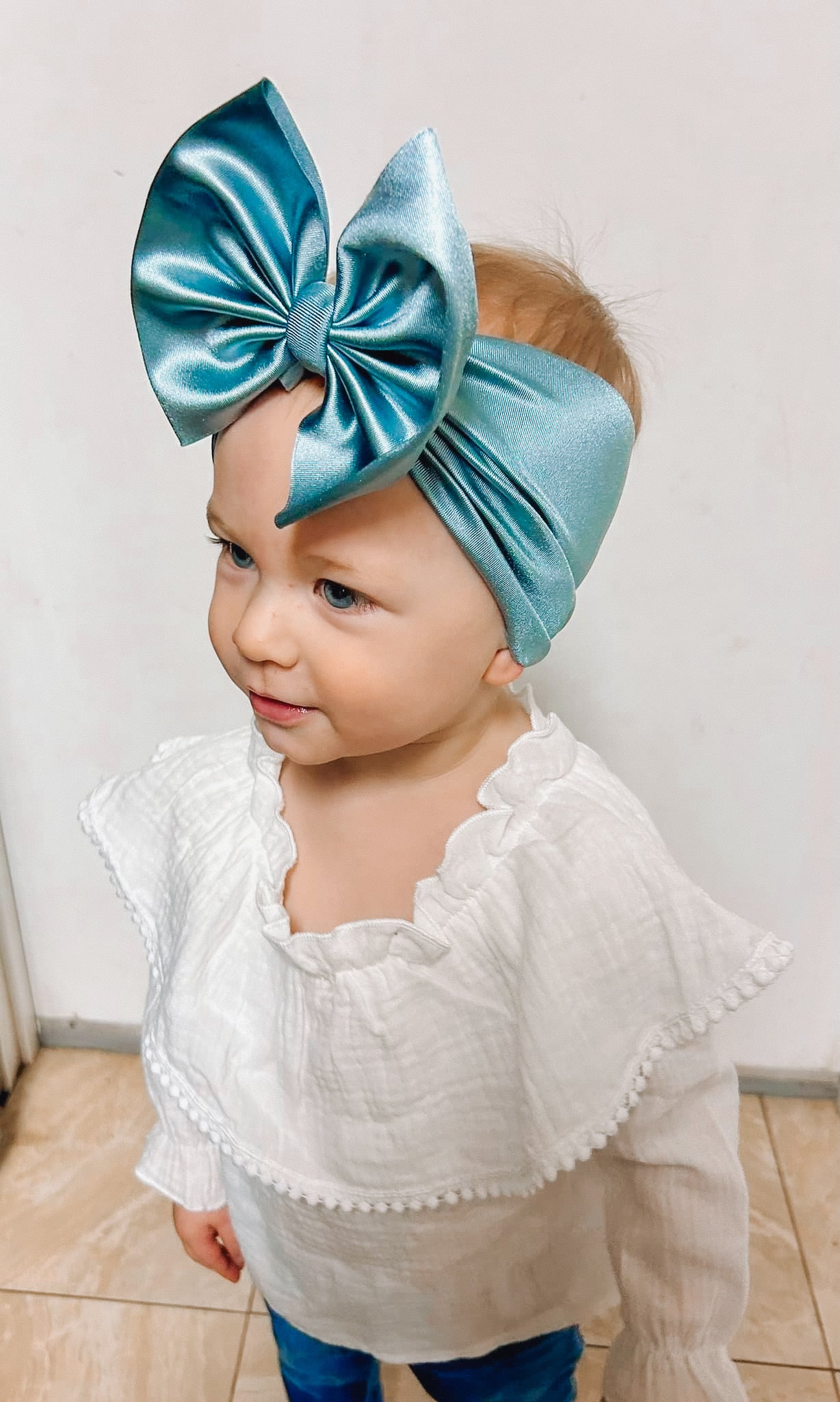 Powder Blue Satin